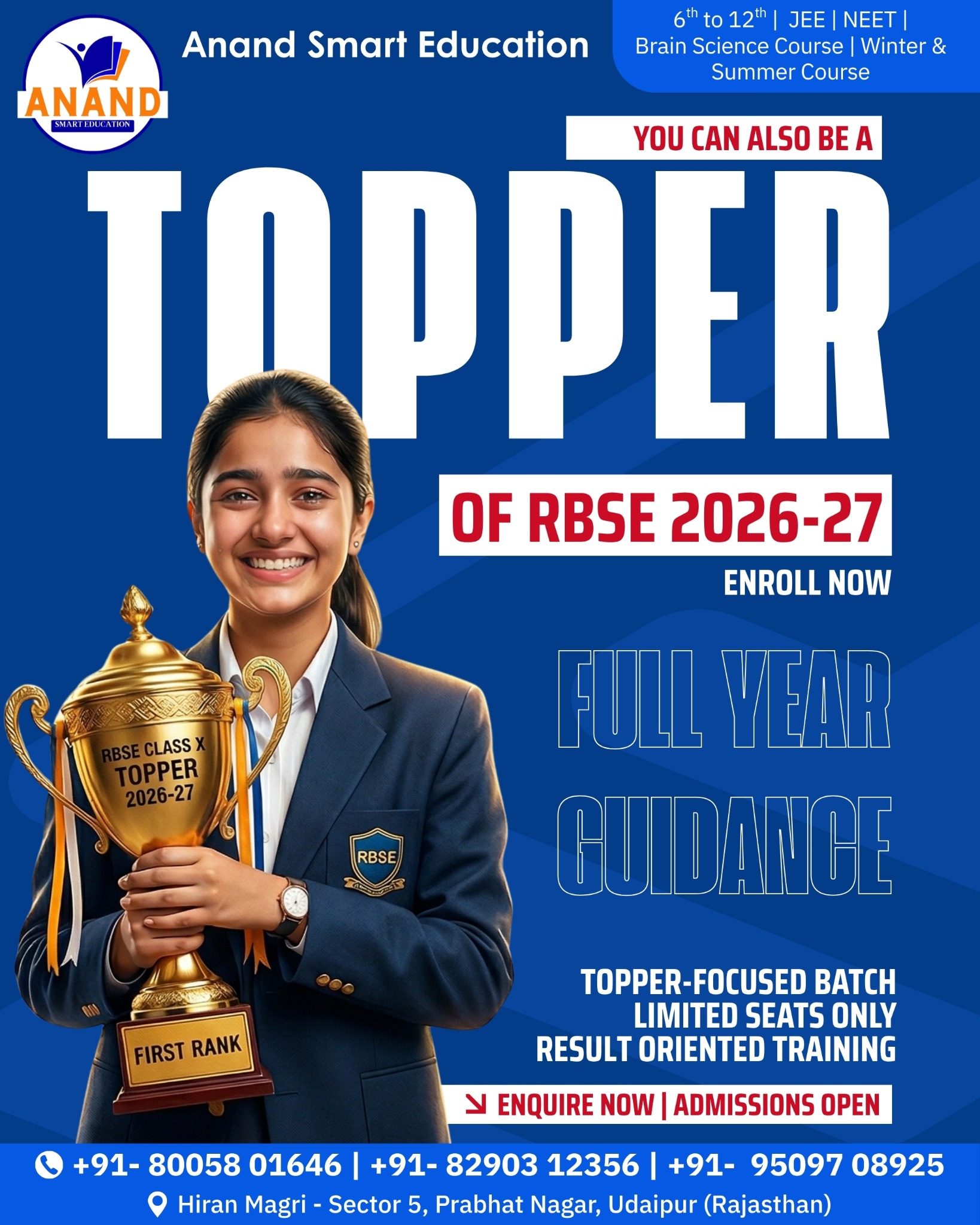 Anand Smart Education Facebook ad from May 9, 2026
