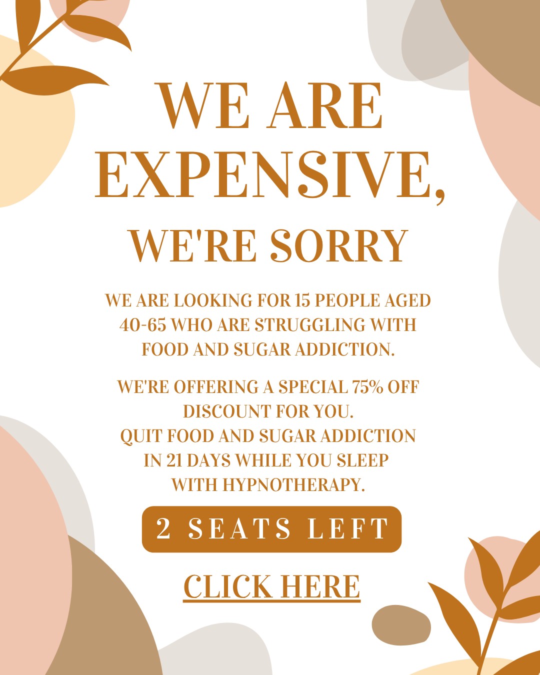 Hypnozio: power of hypnotherapy Facebook ad