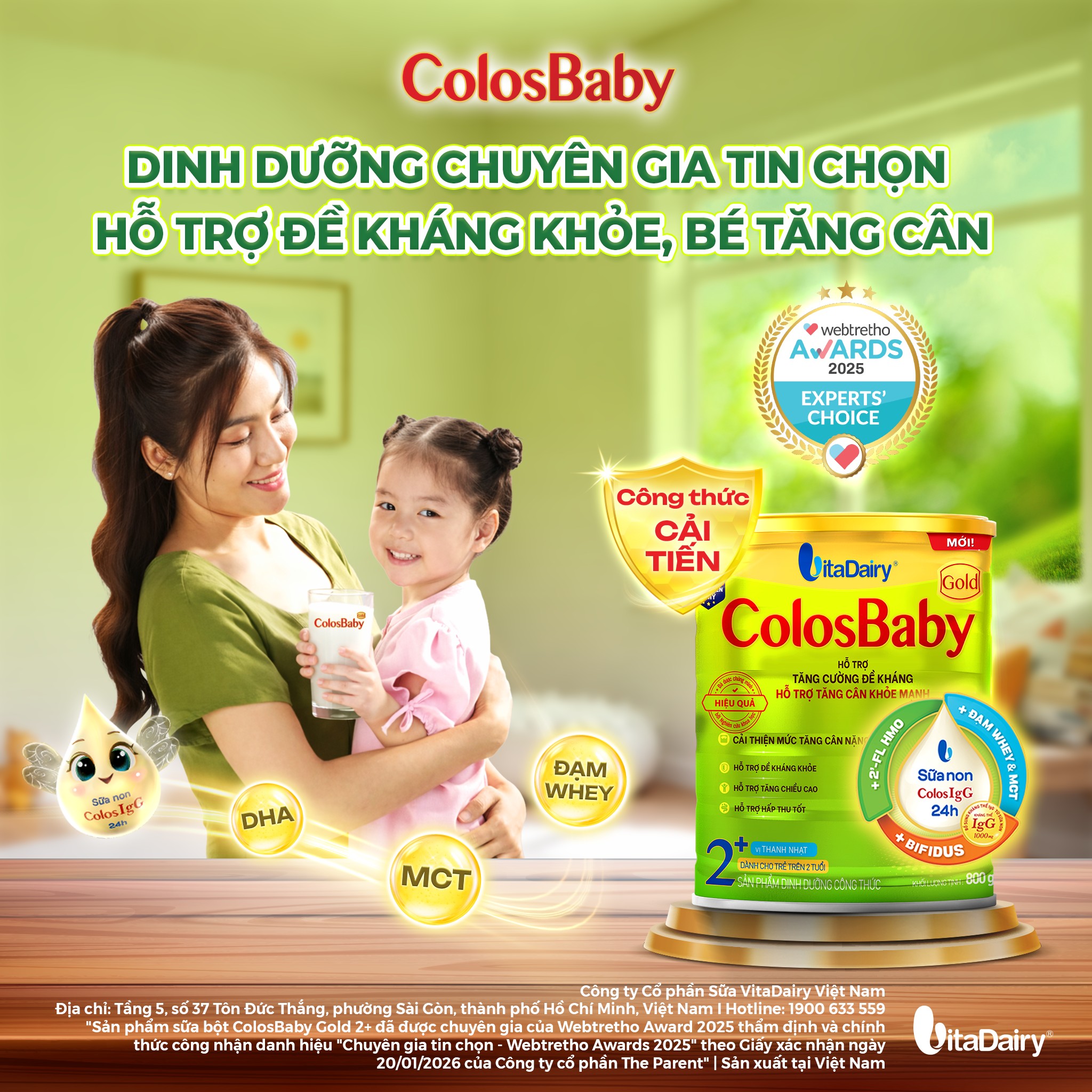 VitaDairy - Vì con mẹ chọn Facebook ad