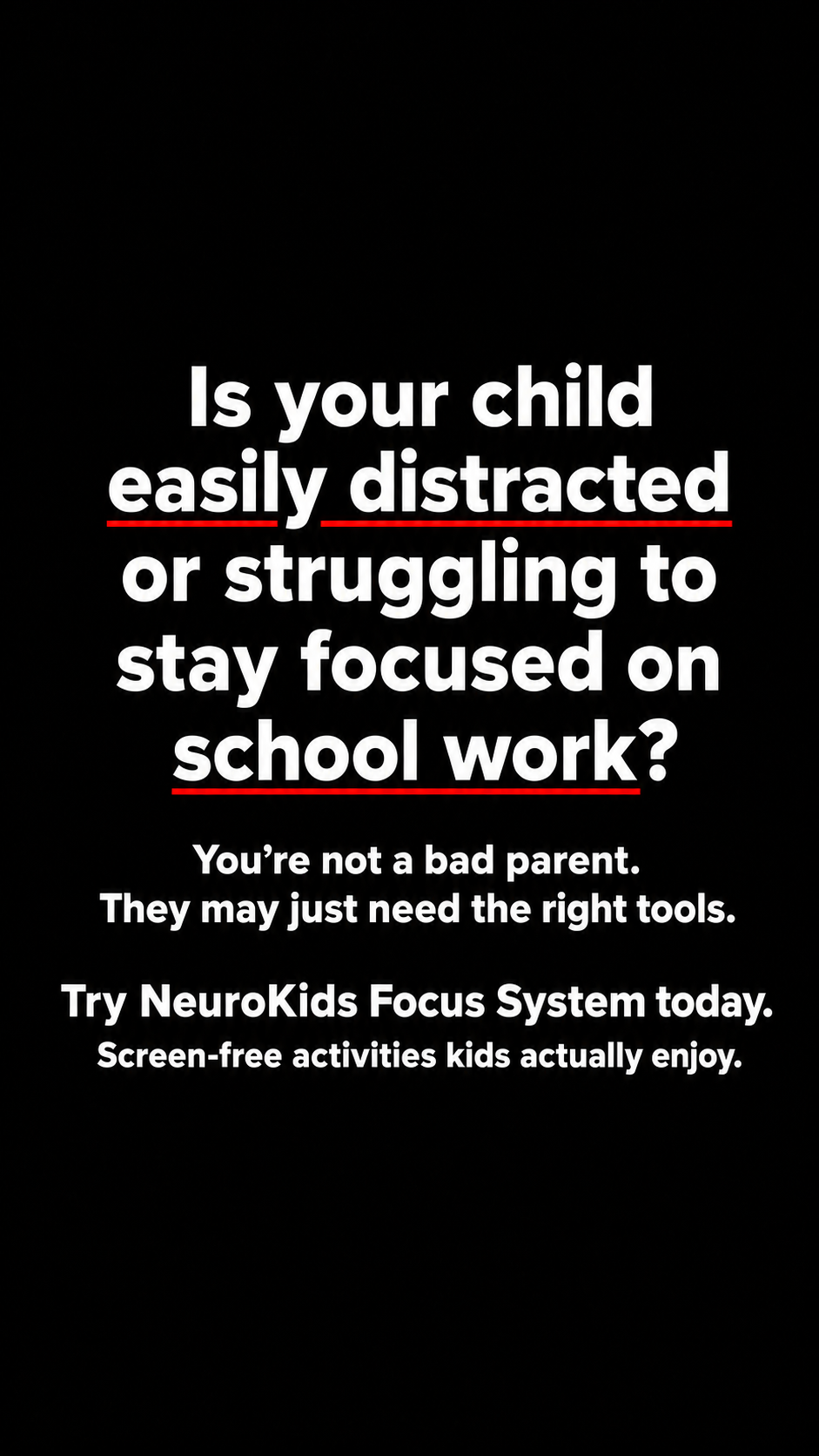 NeuroKids Facebook ad
