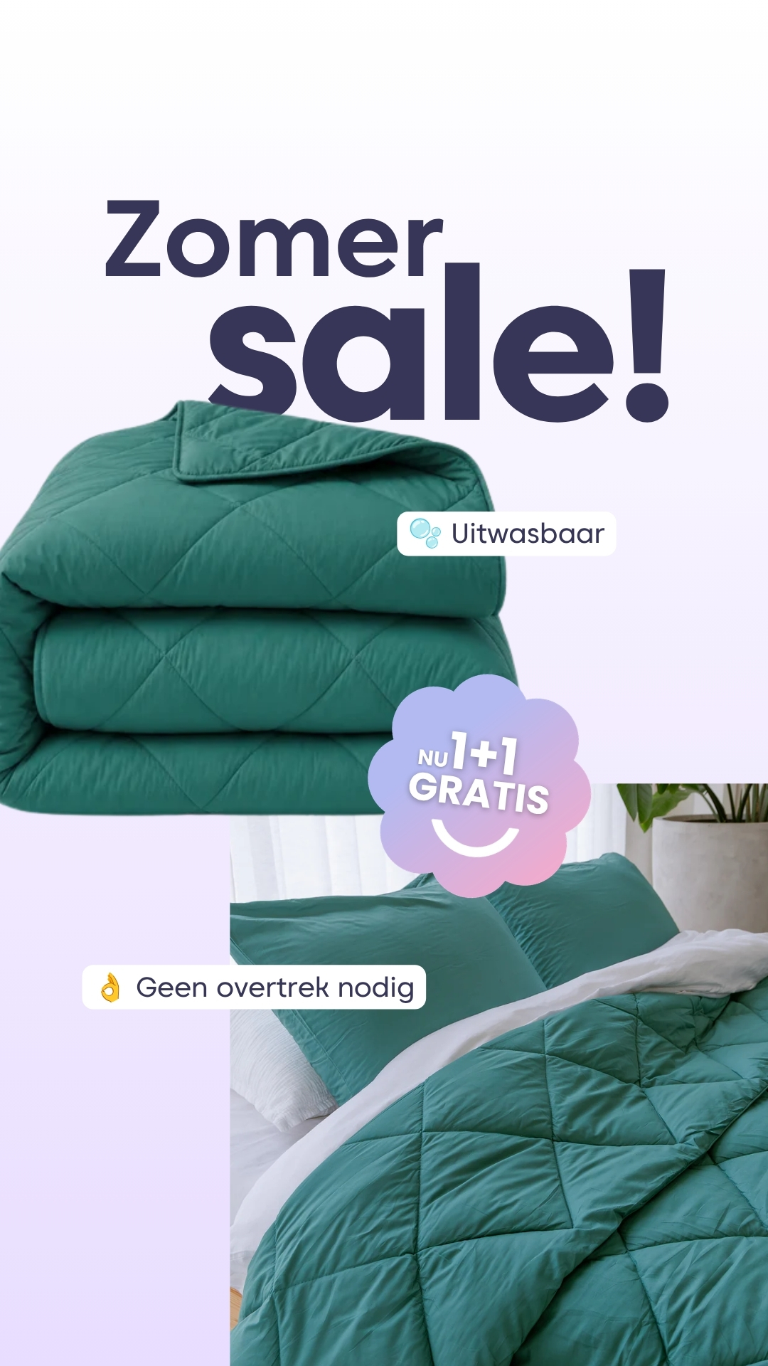 HappyBed Facebook ad