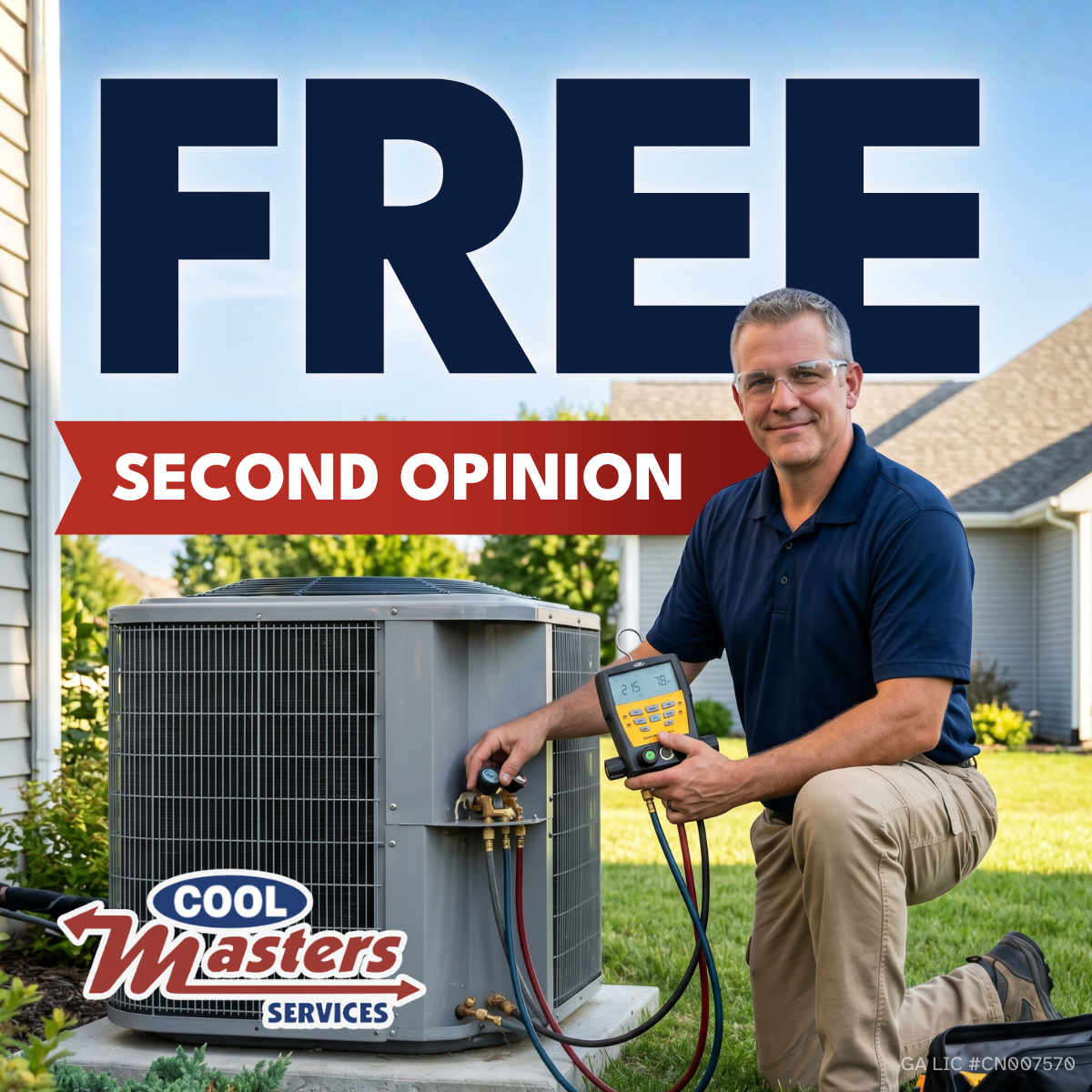Cool Masters Services Facebook ad
