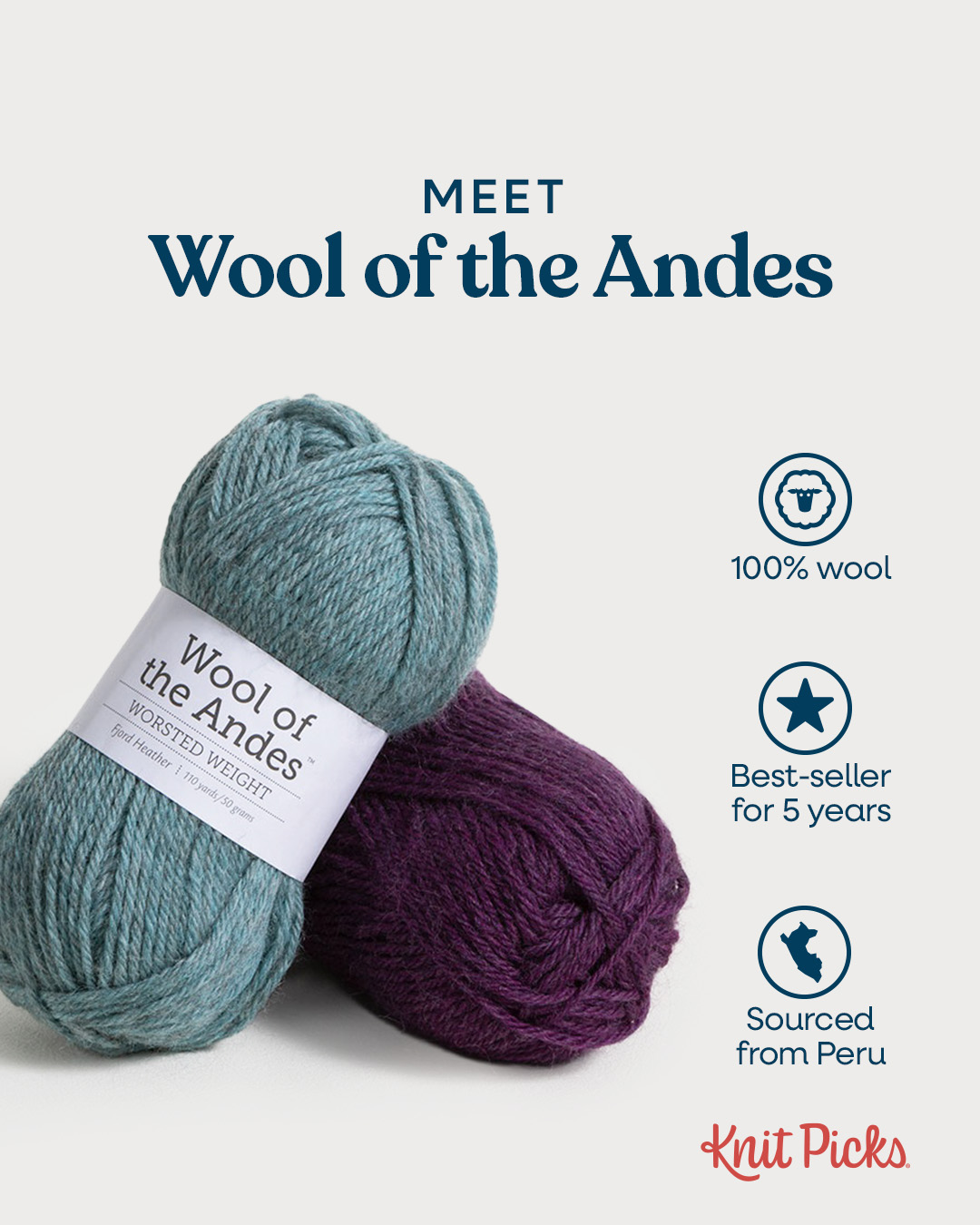 Knit Picks Facebook ad