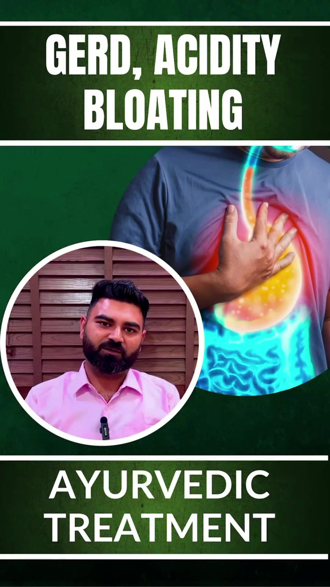 Chandigarh Ayurved Centre Facebook ad: Ayurvedic Treatment for Throat Ulcers Caused by Gut…