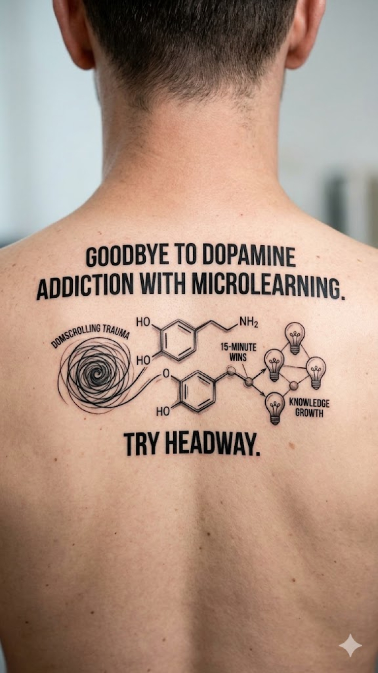Headway App Facebook ad