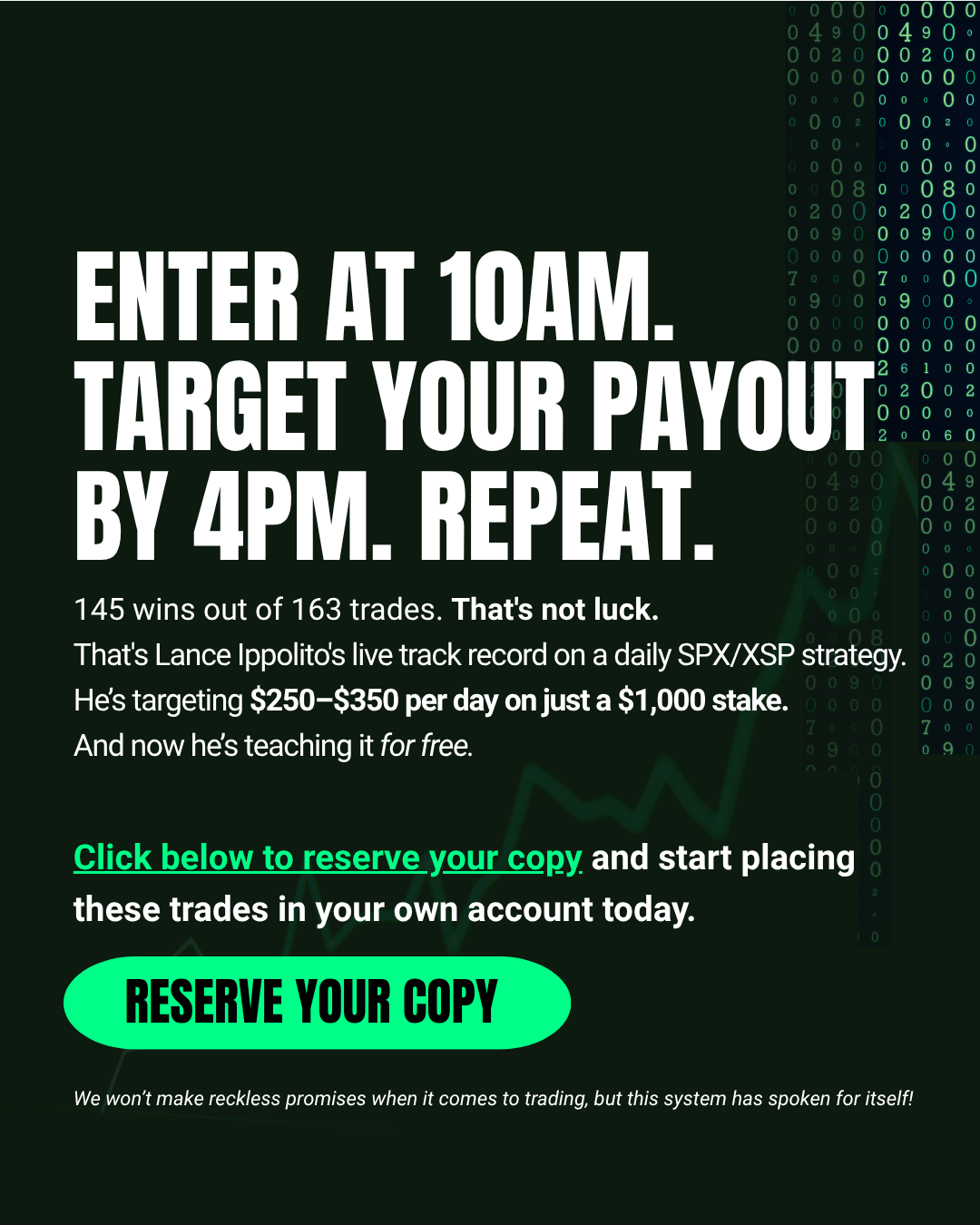 Elite Money Trader Facebook ad