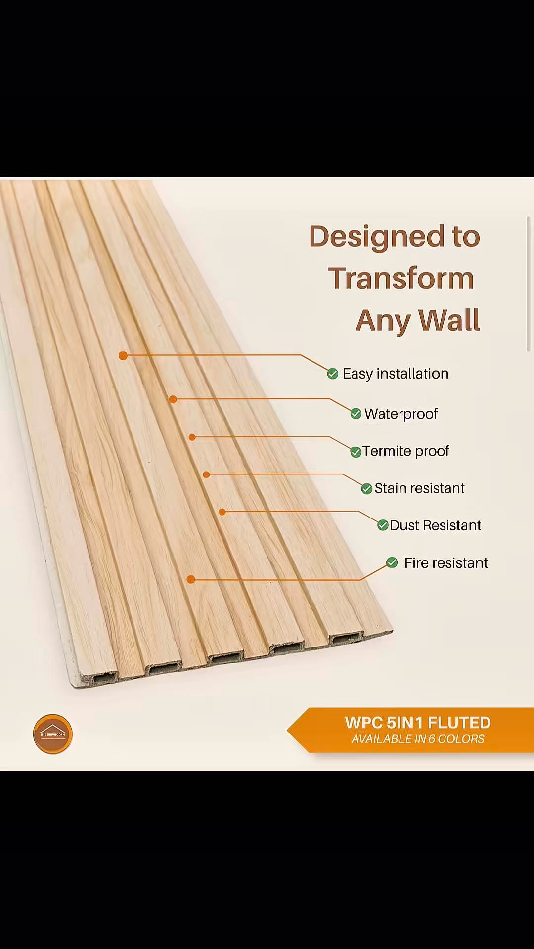 Bicol Cladding Facebook ad: Transform ordinary walls into stunning statement pieces…