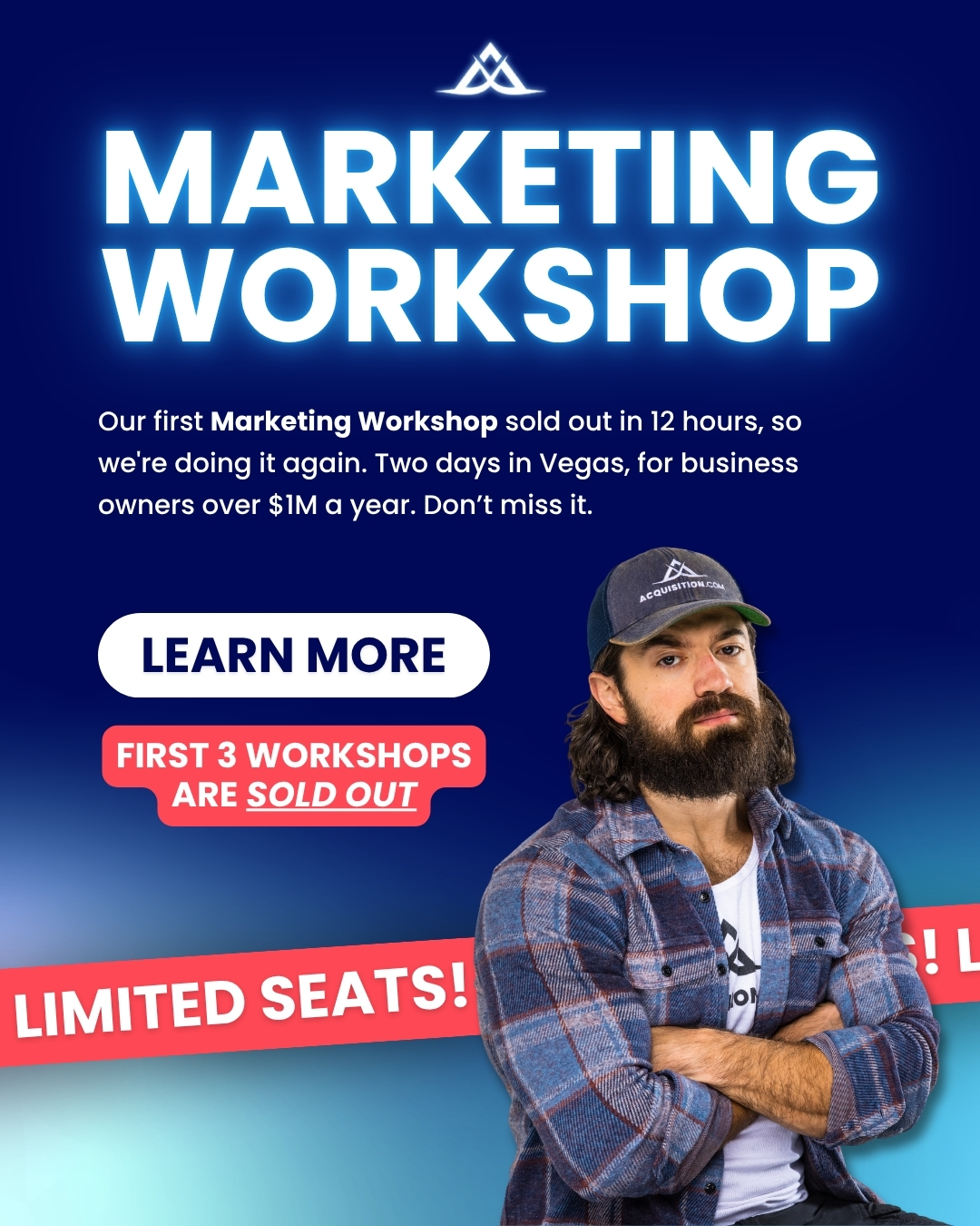 Alex Hormozi Facebook ad