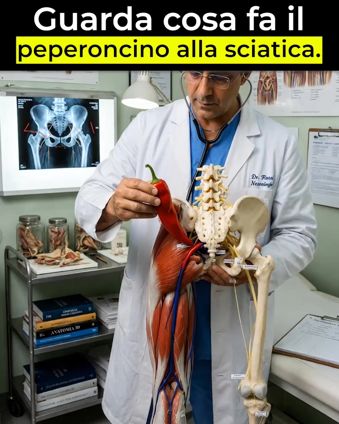 Scienza Salute & Benessere Facebook ad: Dolore Sciatico?