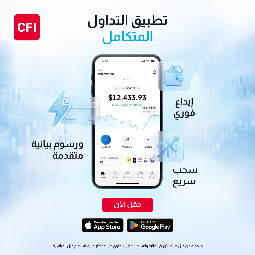 CFI Group Arabic Facebook ad