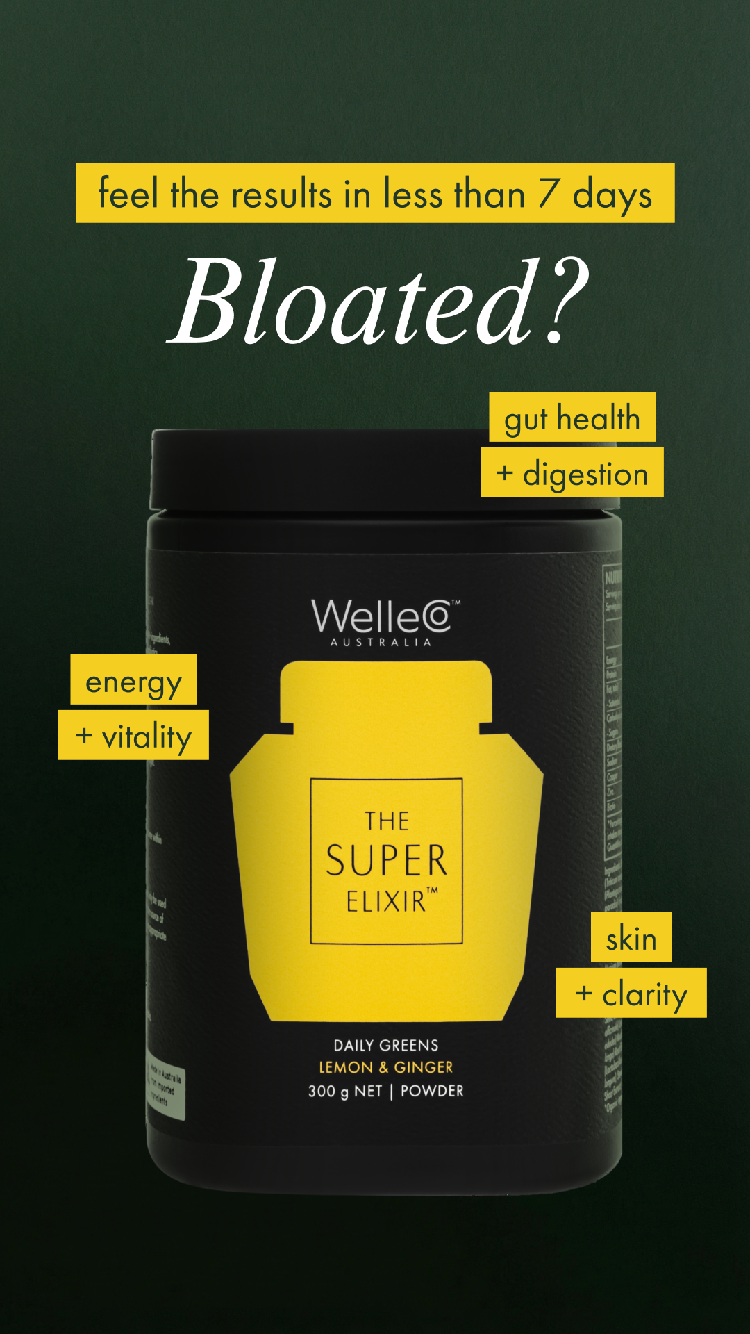 WelleCo Facebook ad