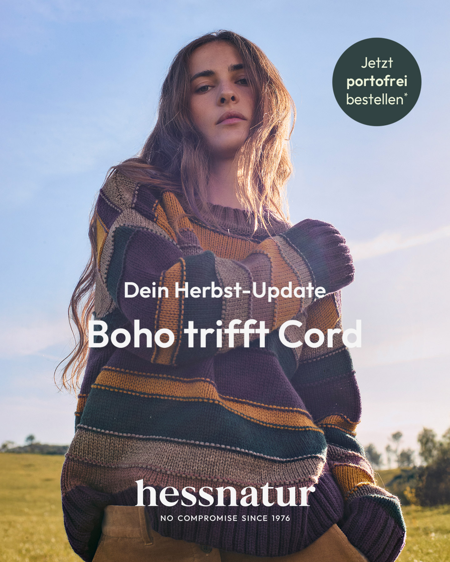 hessnatur Facebook ad: Bohemian Styles