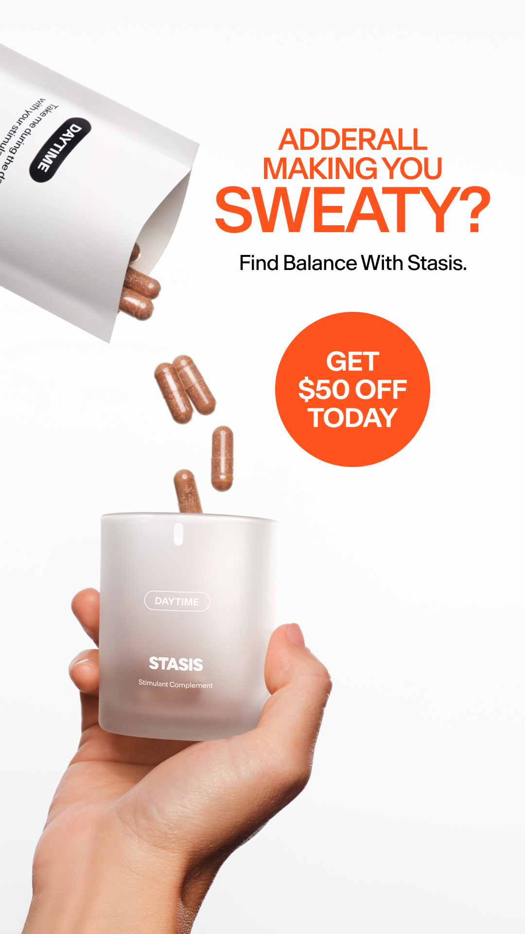 Stasis Facebook ad