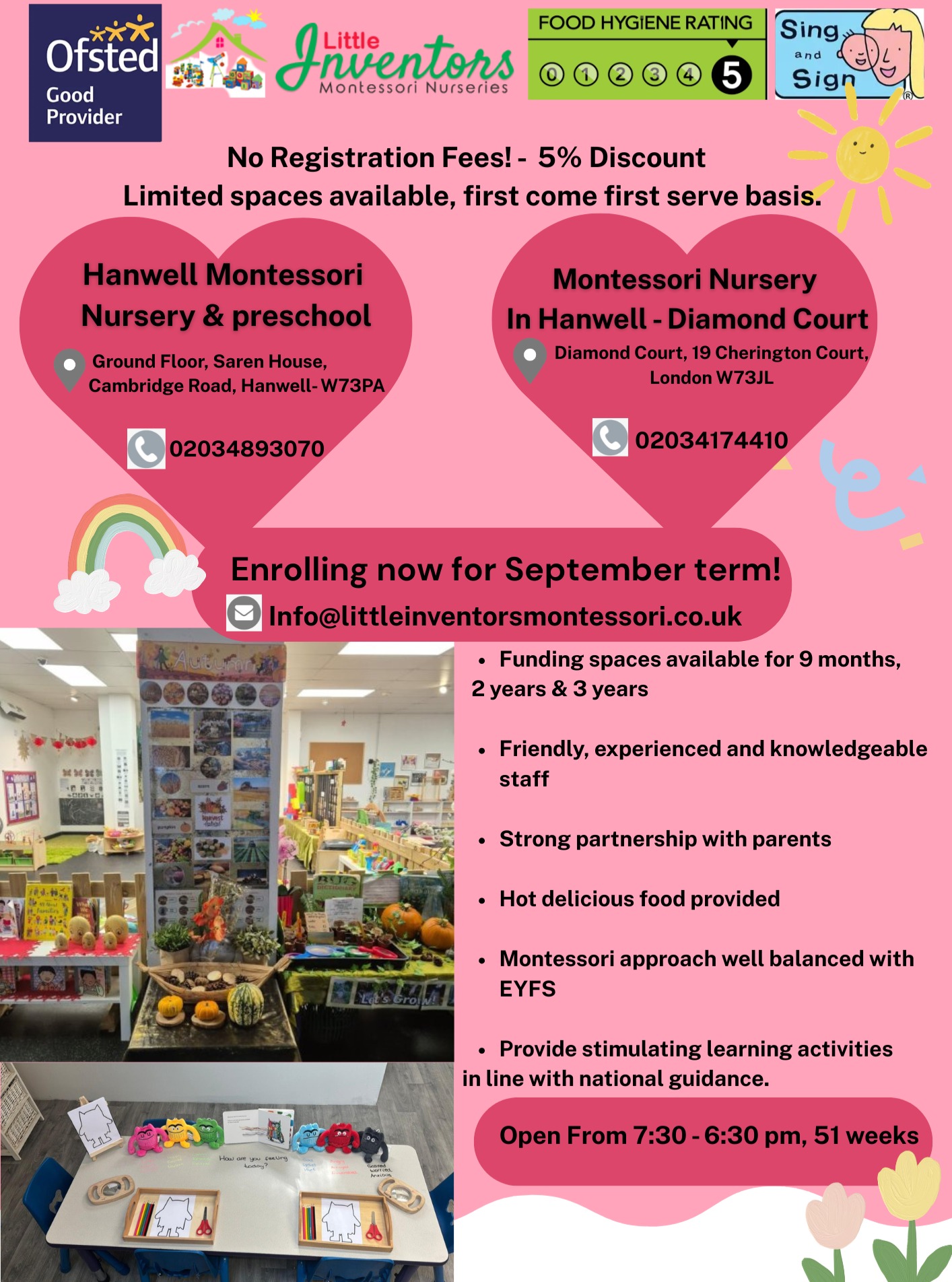 Little Inventors Montessori Nursery Facebook ad: Little Inventors Montessori Nurseries | Quality Care &…