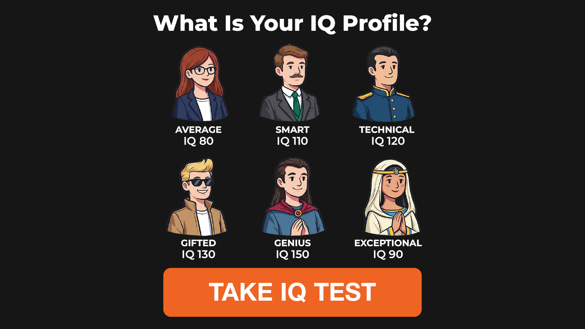 My IQ Facebook ad