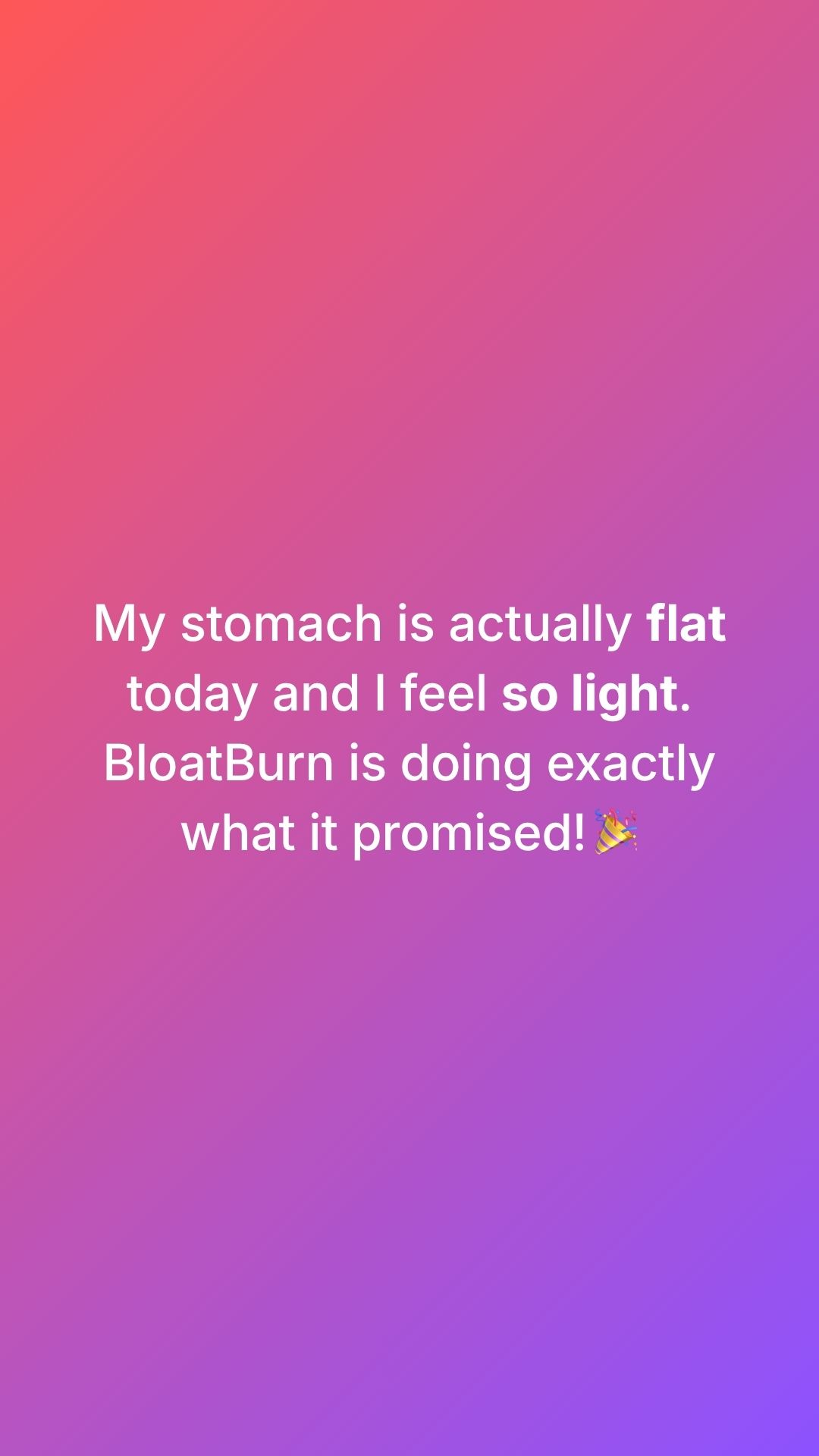 Beyond The Bloat Facebook ad