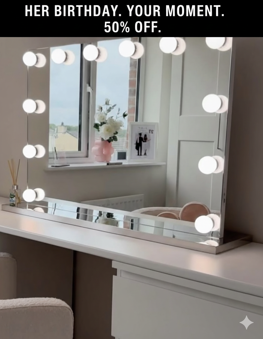 Hollywood Mirrors Facebook ad