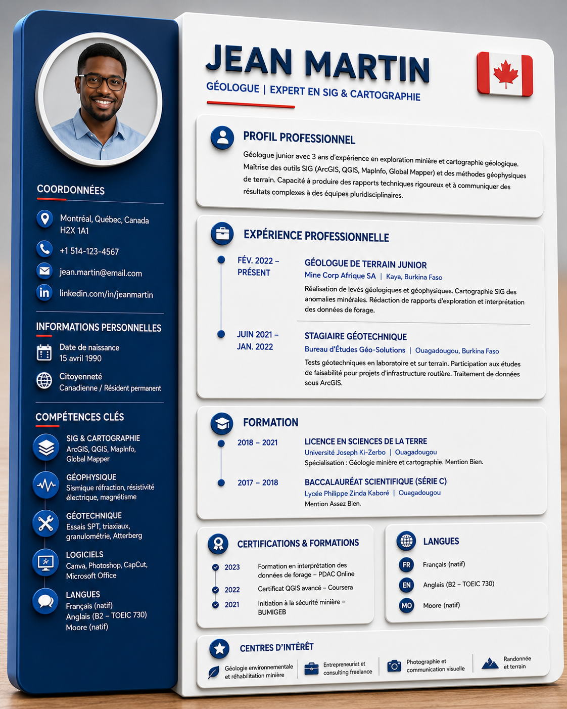 Mr TONDE / Elite Market Facebook ad: 50 CV Premium Word Prêts à Utiliser et Personnaliser