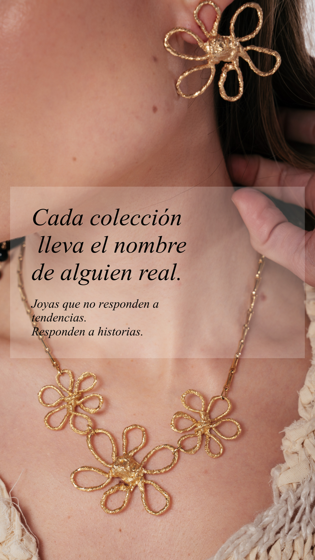 Sonia Folache Facebook ad: Todas mis colecciones llevan el nombre de alguien…