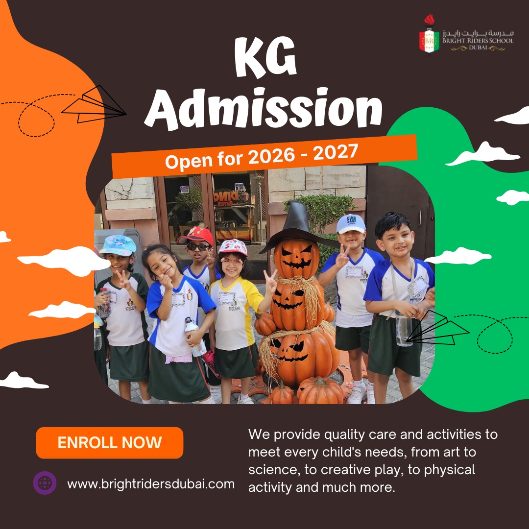 Bright Riders School Dubai Facebook ad: Book a School Tour