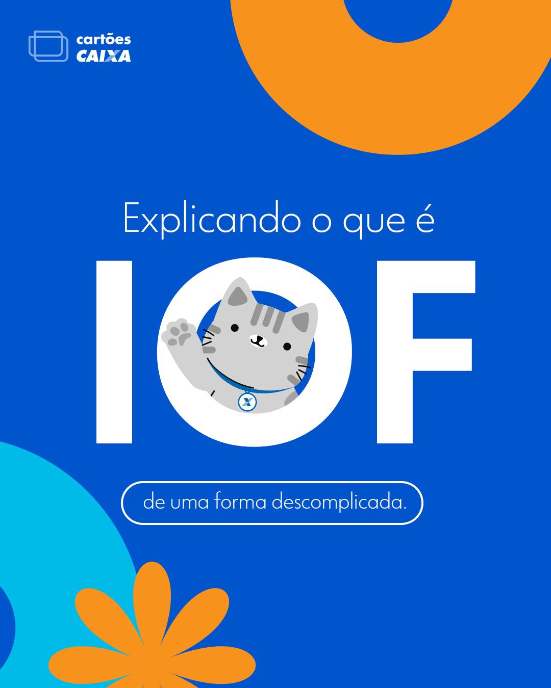 Cartões CAIXA Facebook ad: IOF não precisa ser um mistério!