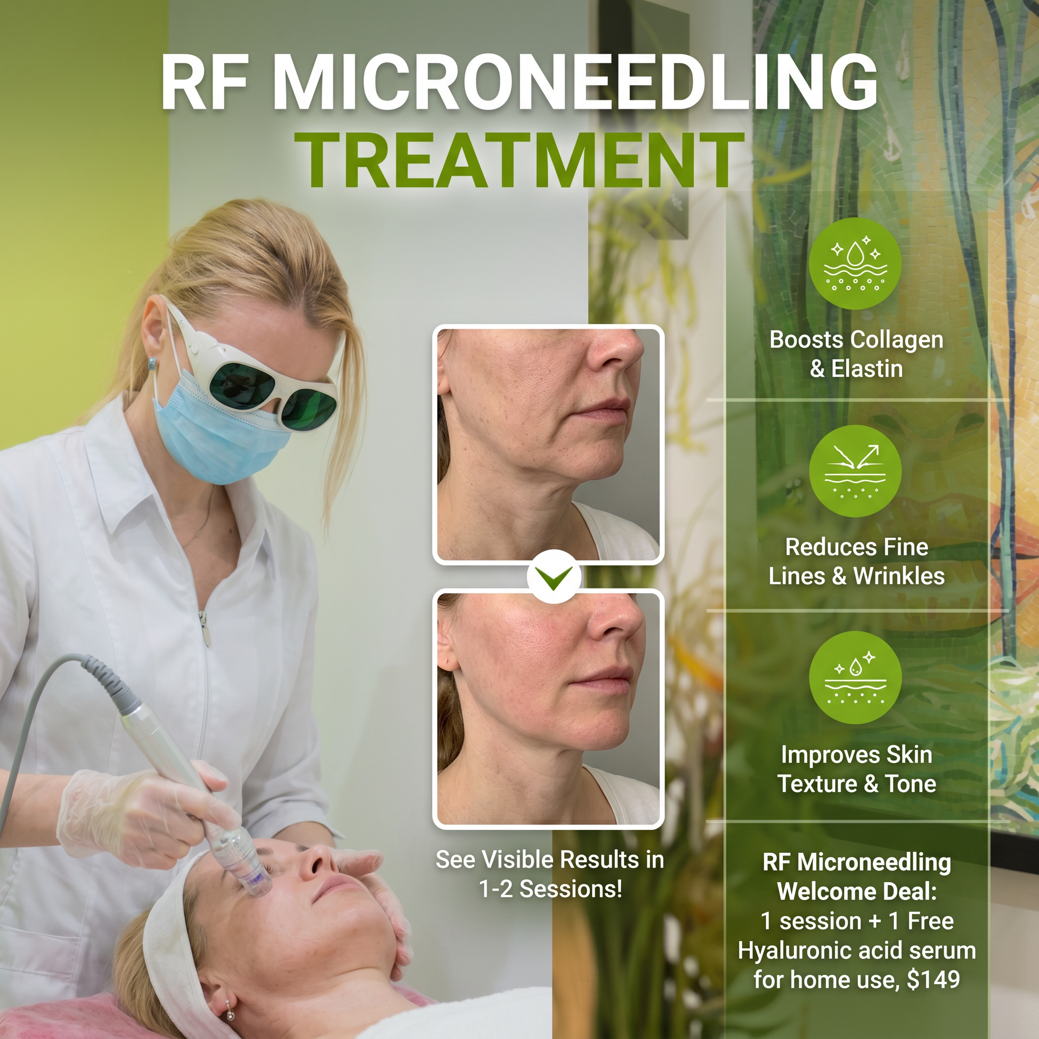 Green Leaf Medi Spa Facebook ad