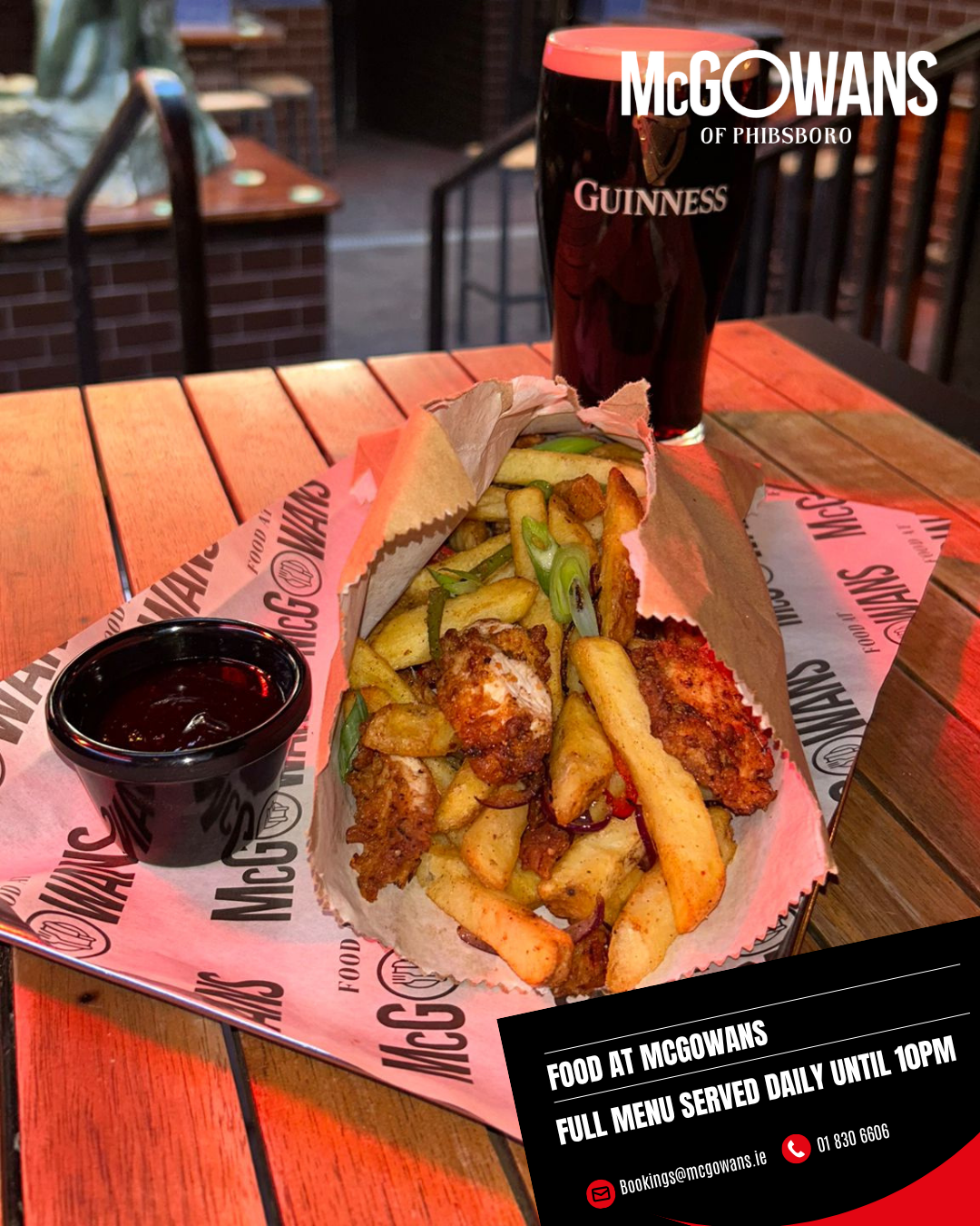 McGowans of Phibsboro Facebook ad