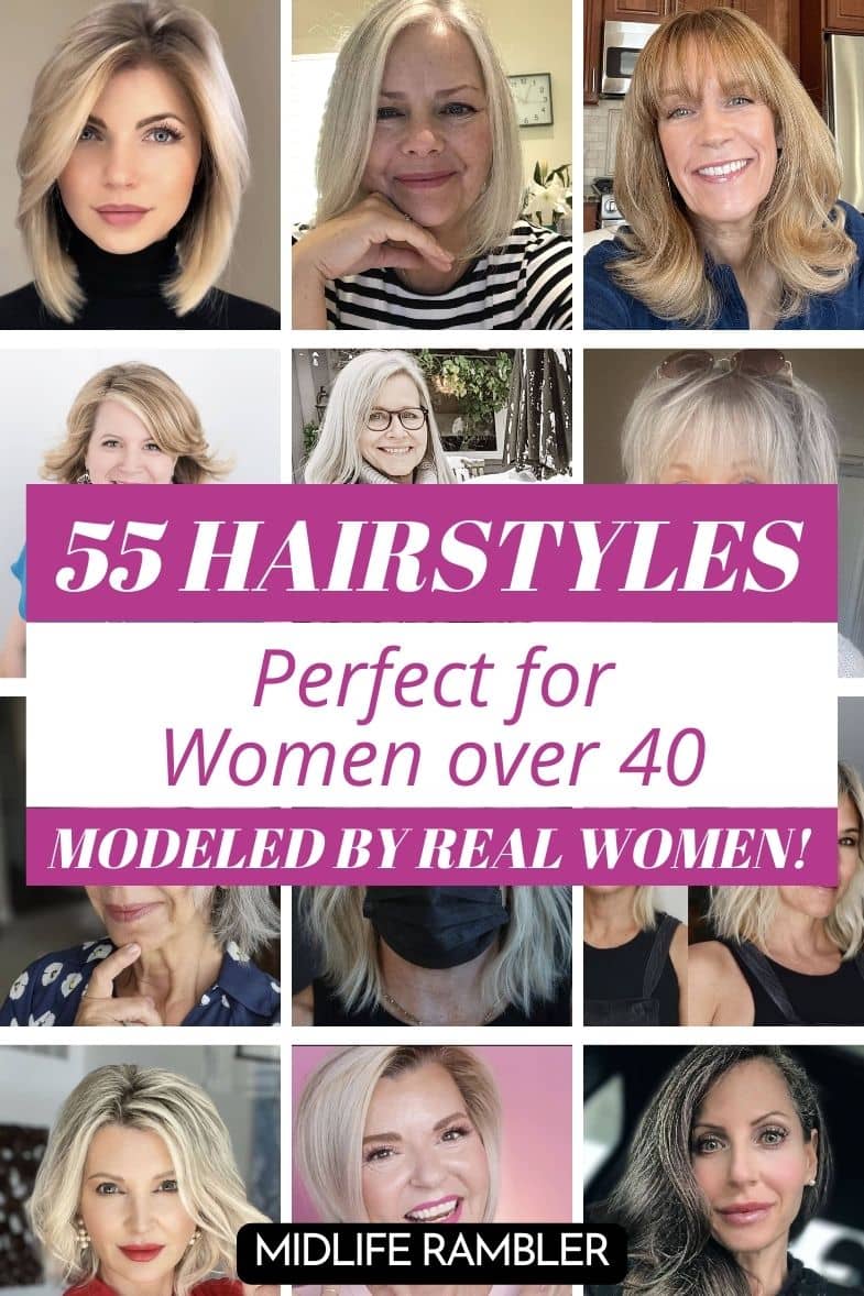 Midlife Rambler Facebook ad: Those hairstyles we loved so much at 20…
