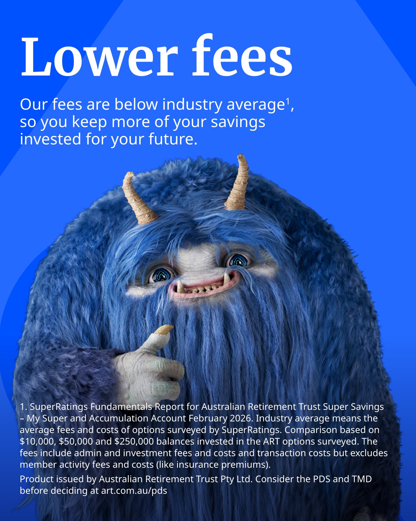 Australian Retirement Trust Facebook ad