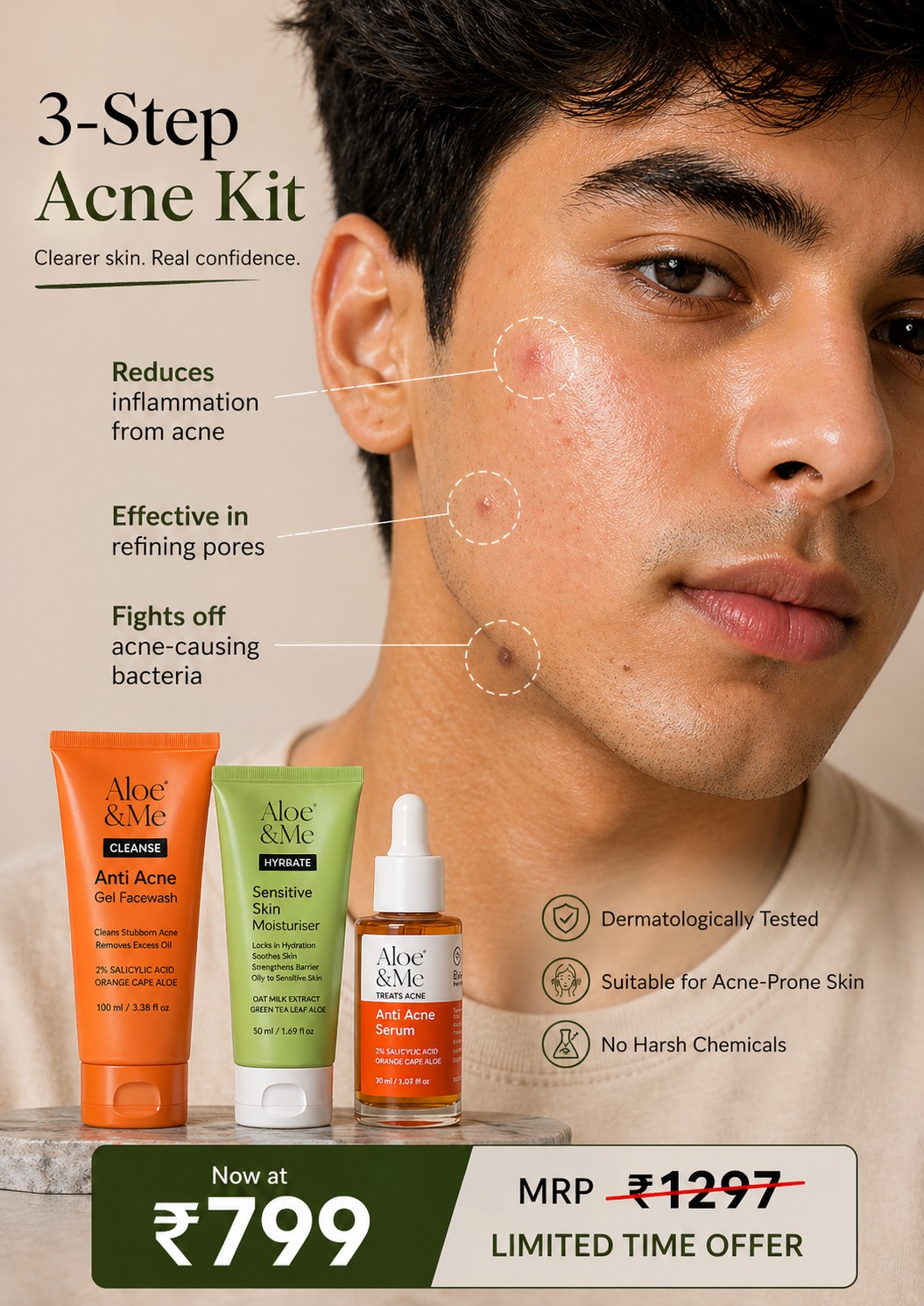 Aloe&Me Facebook ad