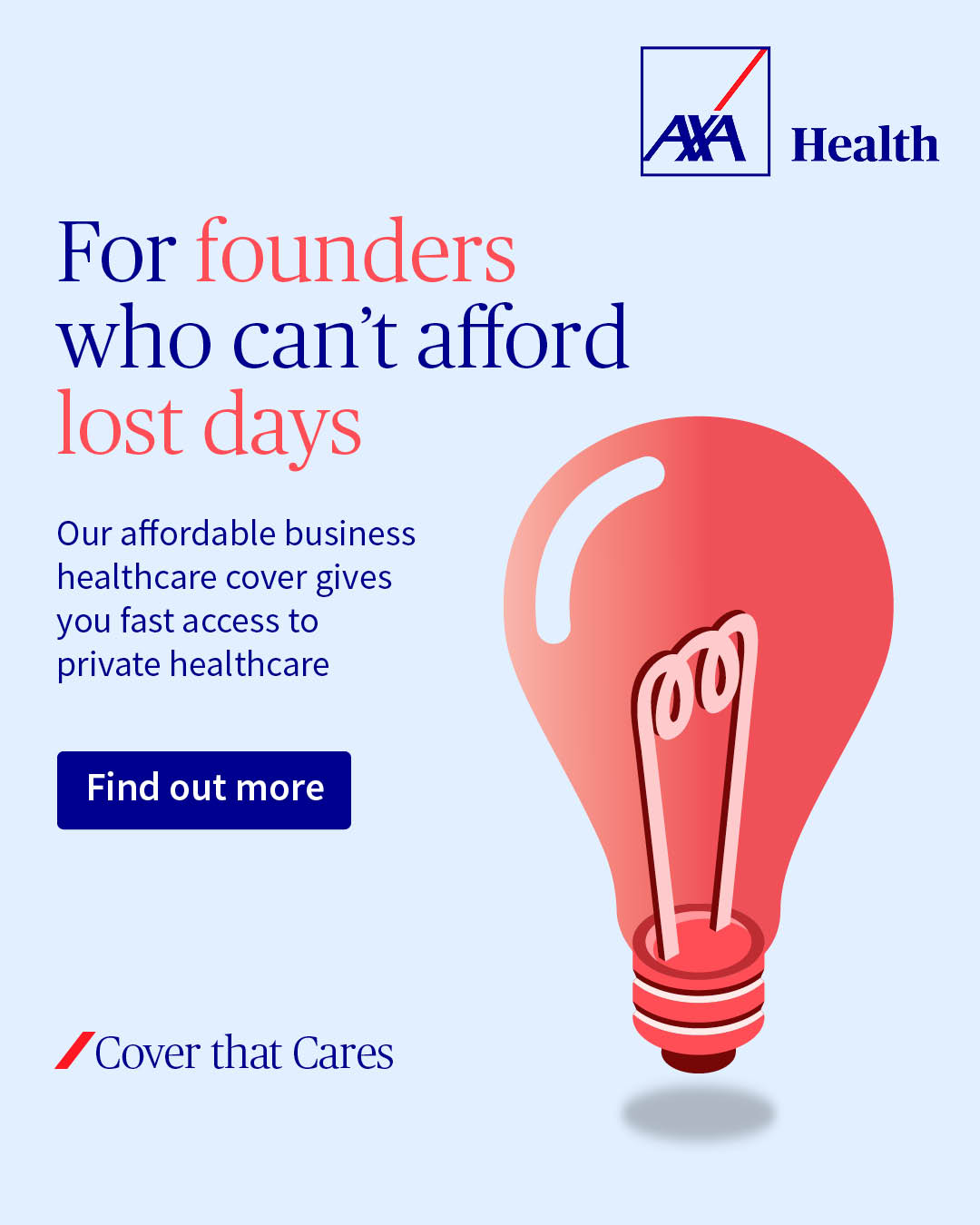 AXA Health Facebook ad