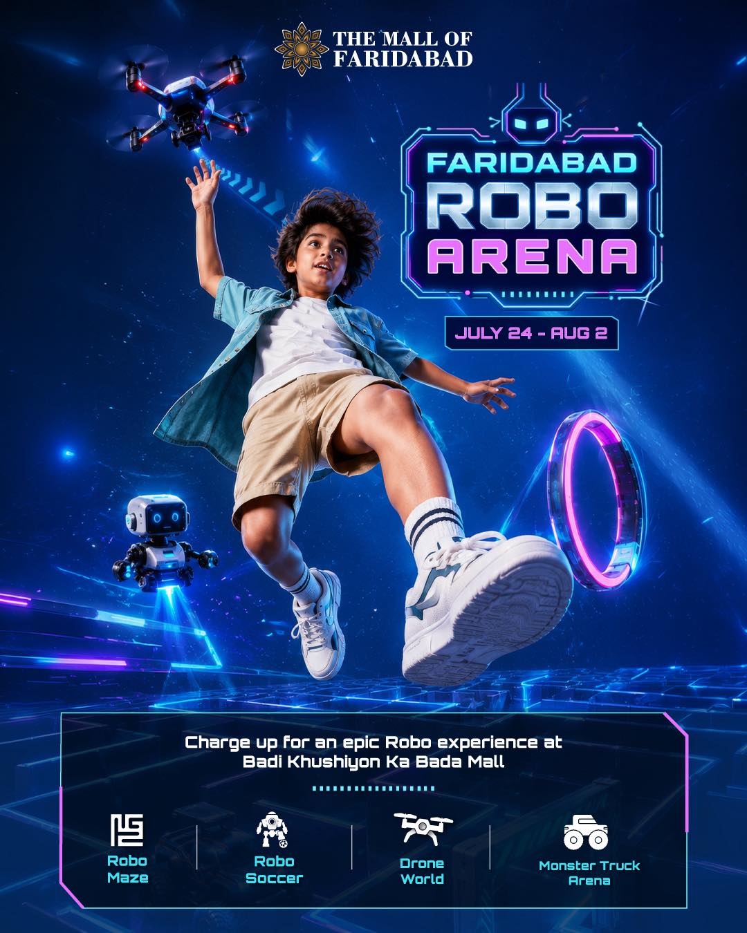 Mall of Faridabad Facebook ad