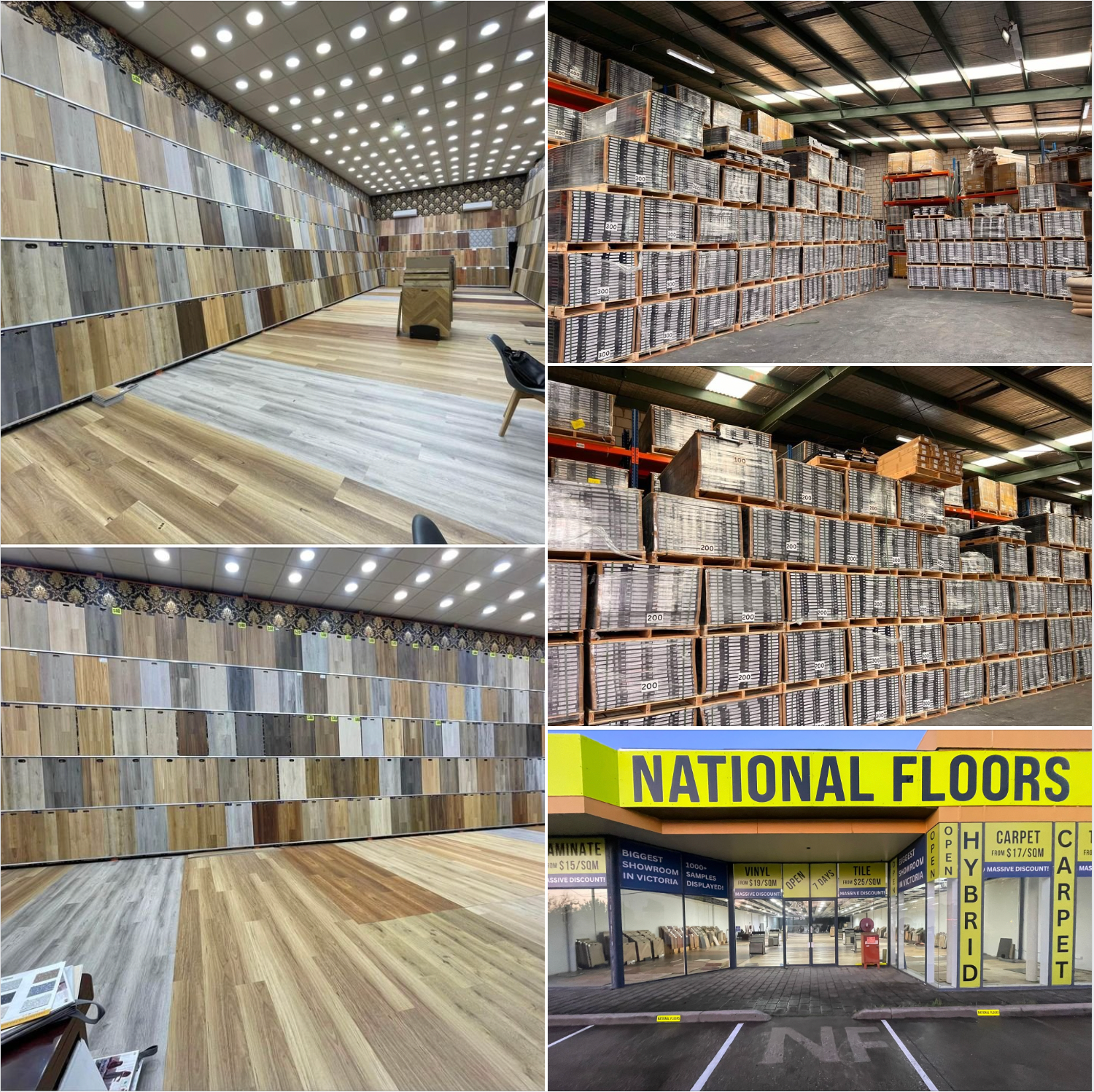 National Floors Thomastown Facebook ad: Come and visit us today!