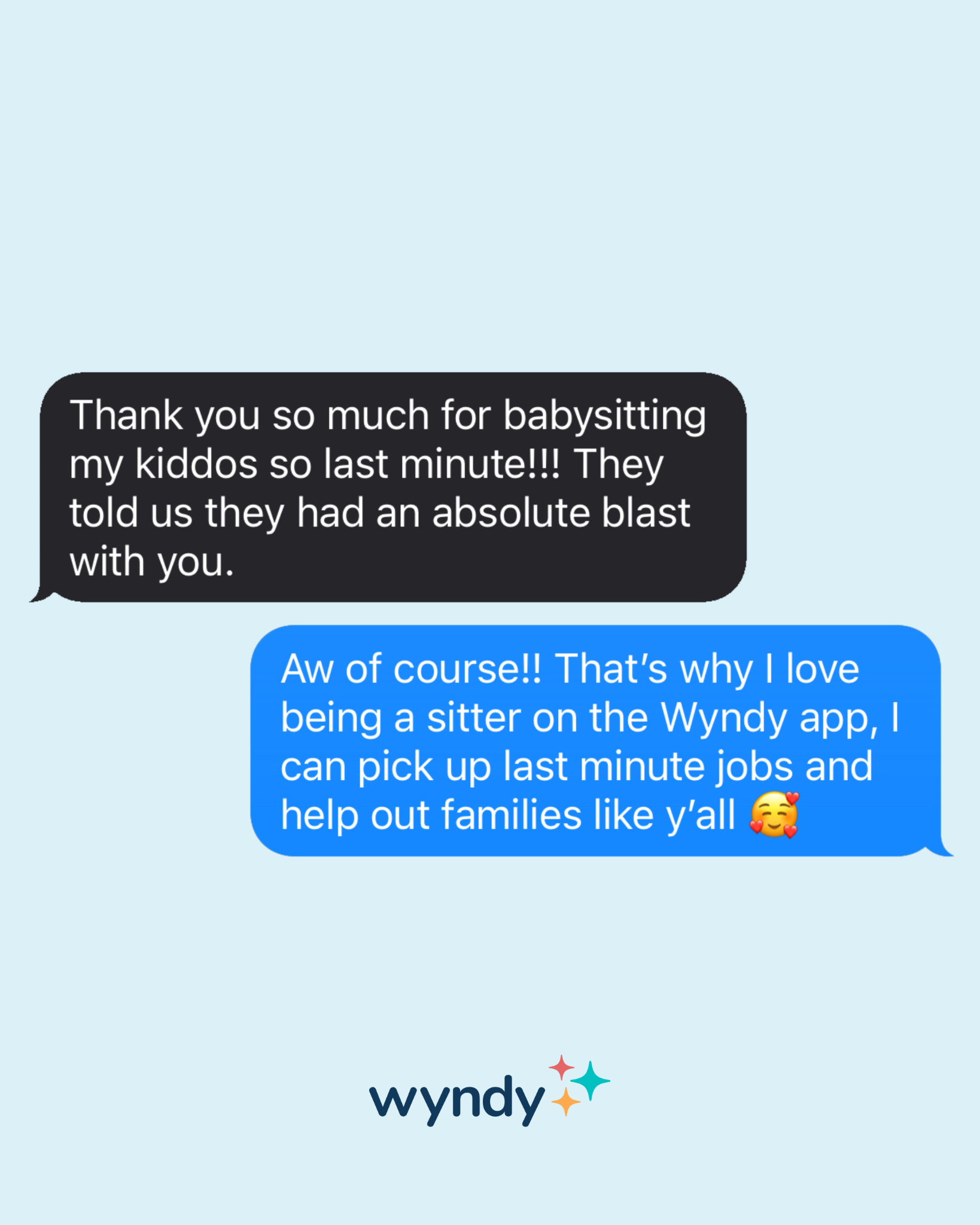 Wyndy Facebook ad