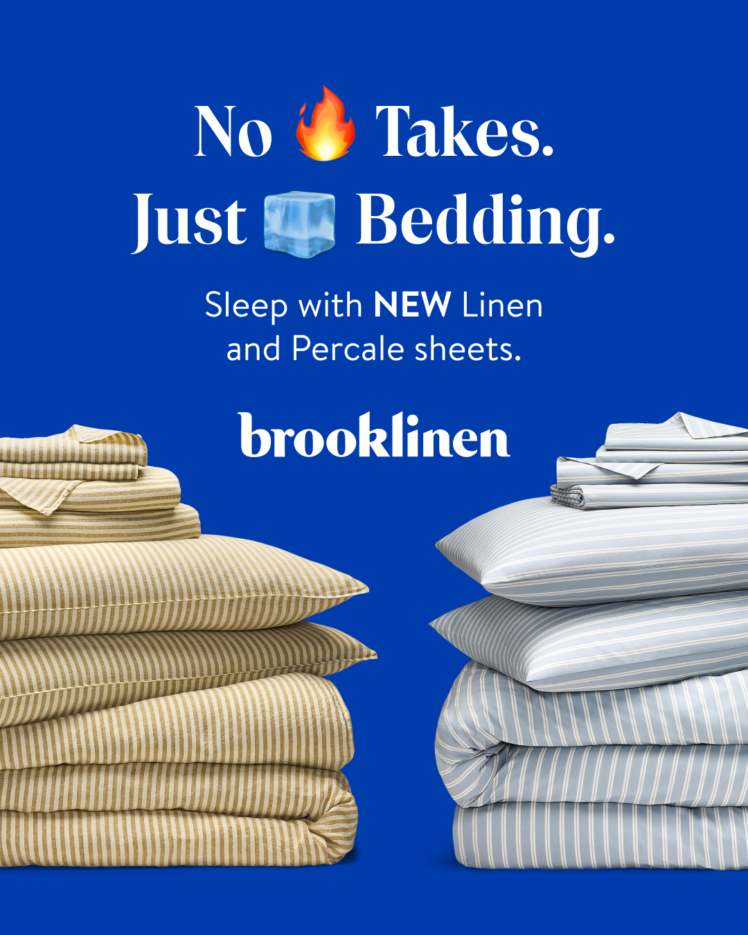 Brooklinen Facebook ad