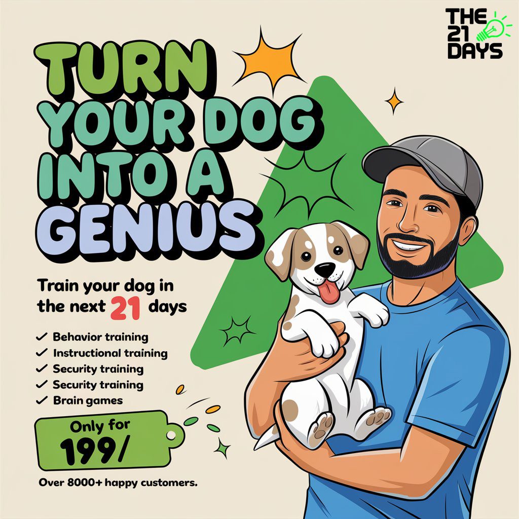 The 21 Days Pet Parenting Facebook ad
