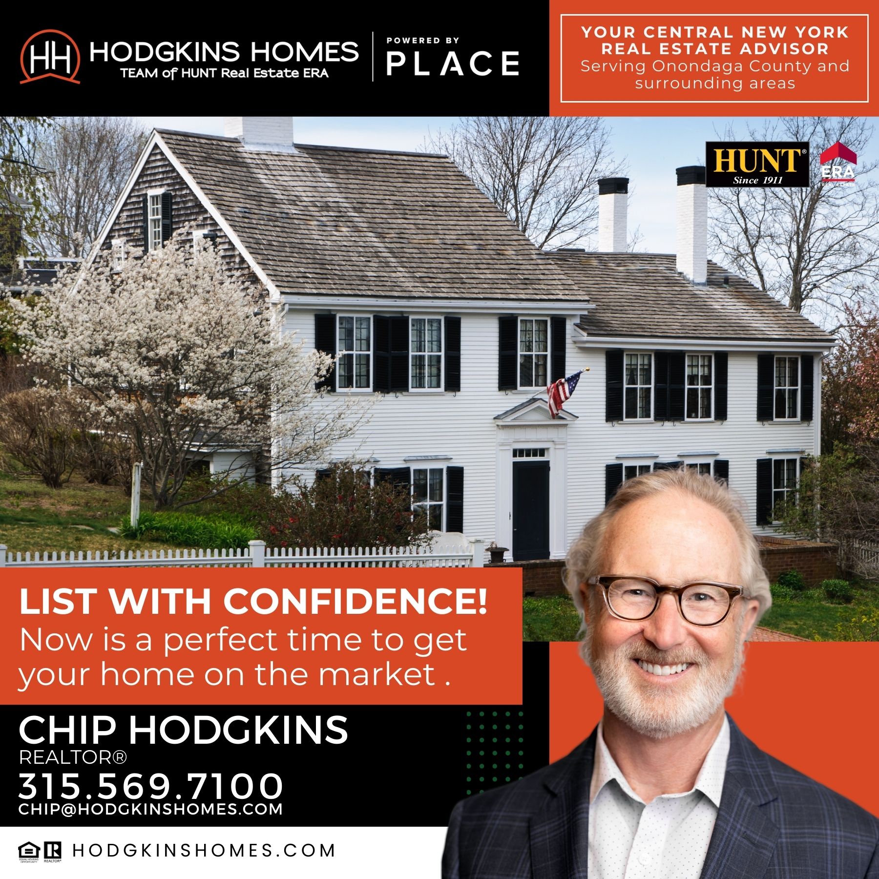 Hodgkins Homes Facebook ad: Hodgkins Homes | HUNT Real Estate ERA | PLACE