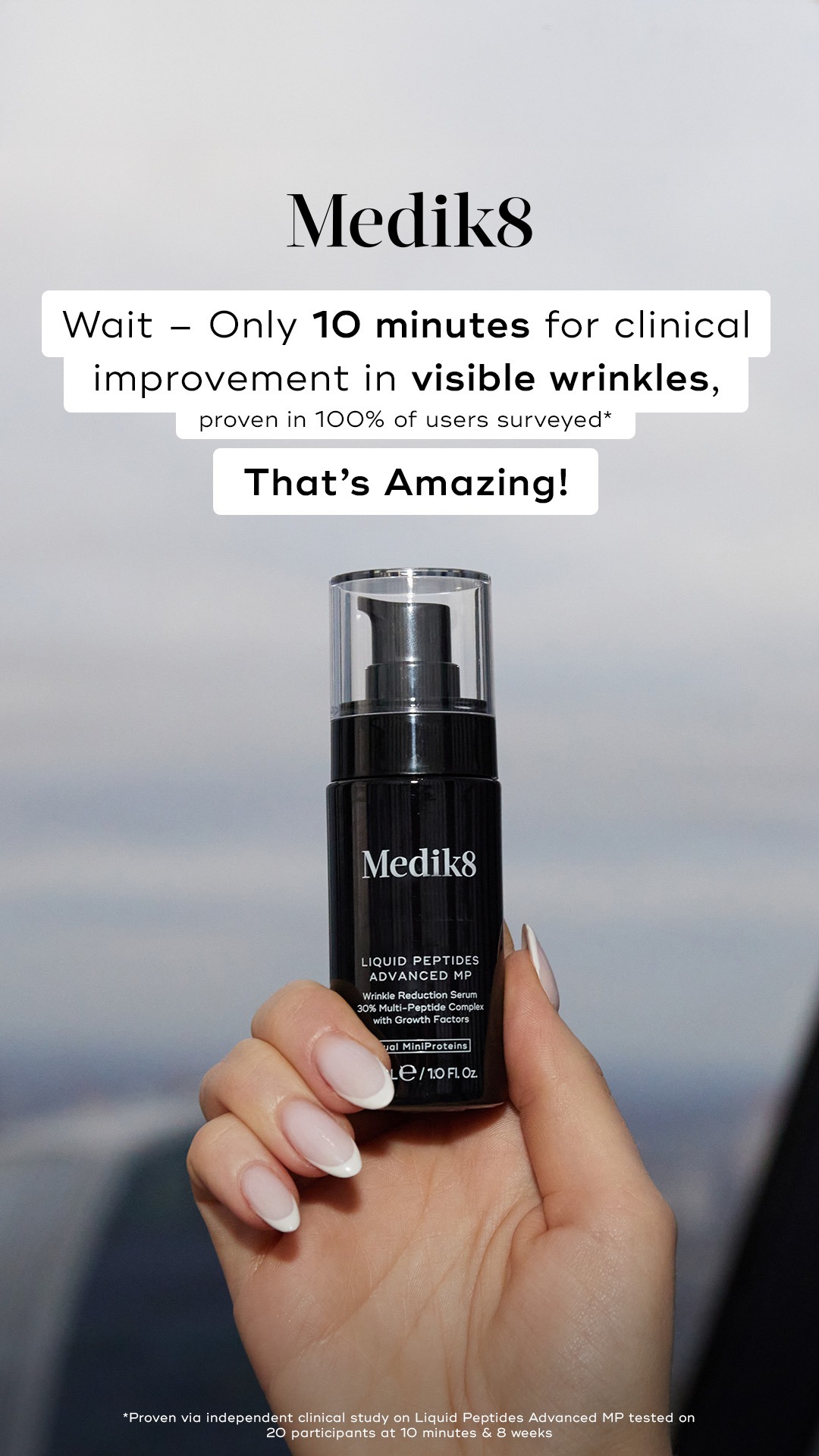 Medik8 Facebook ad