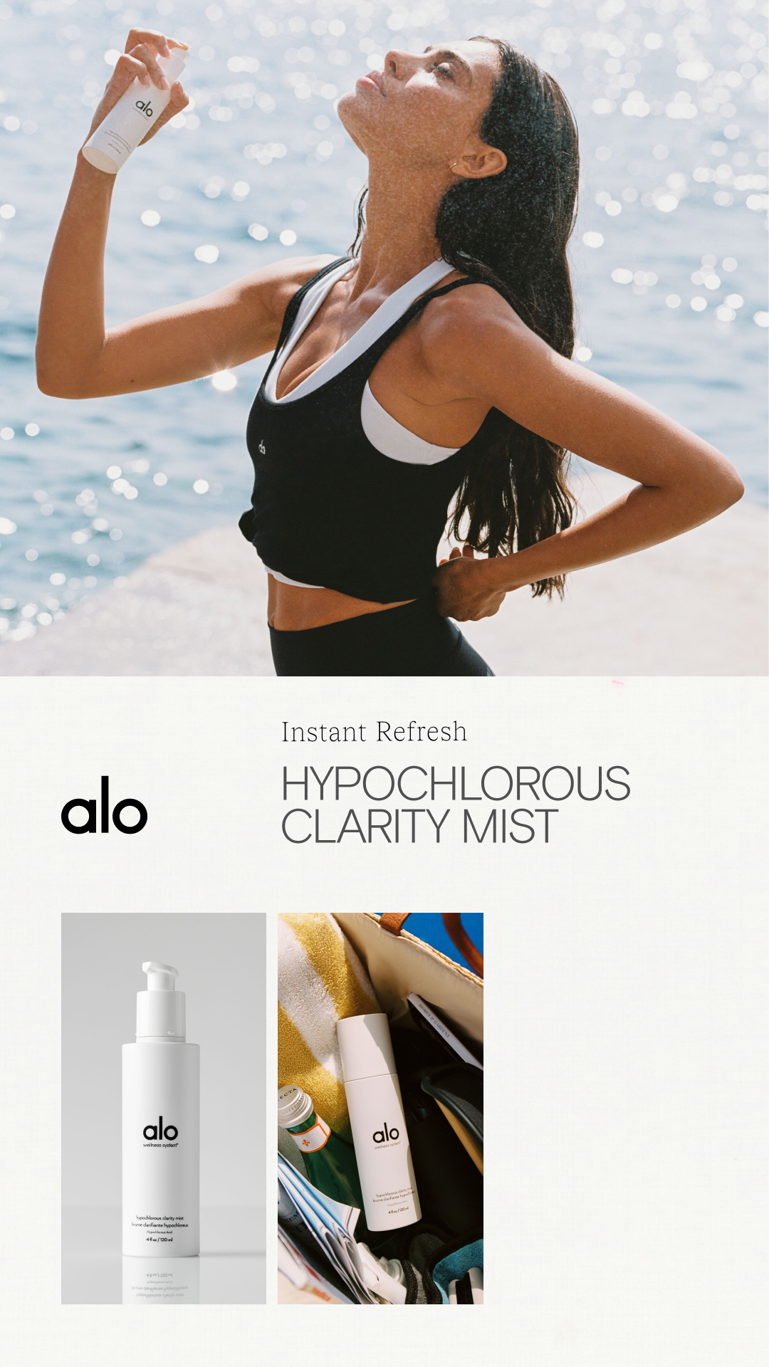 Alo Yoga Facebook ad