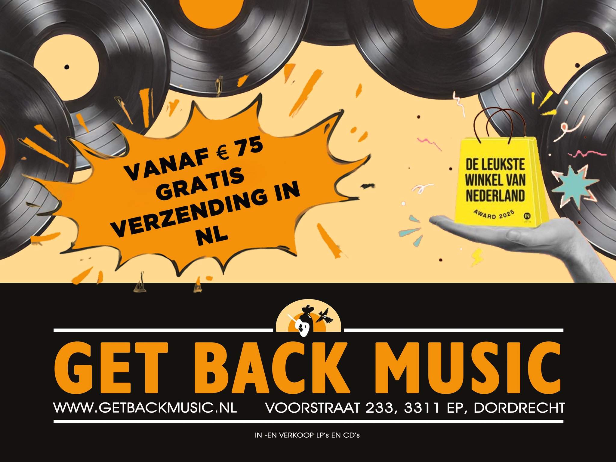 Get Back Music Facebook ad: getbackmusicdordrecht | Instagram, Facebook | Linktree