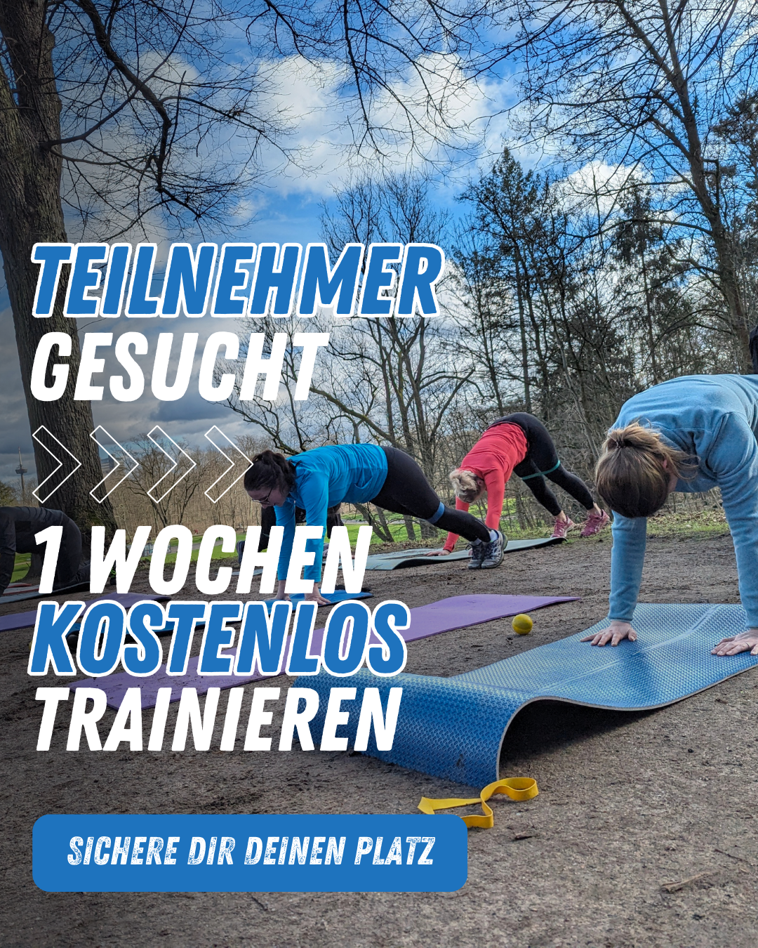 Fit mit Sven Facebook ad: 1 Woche kostenfrei trainieren