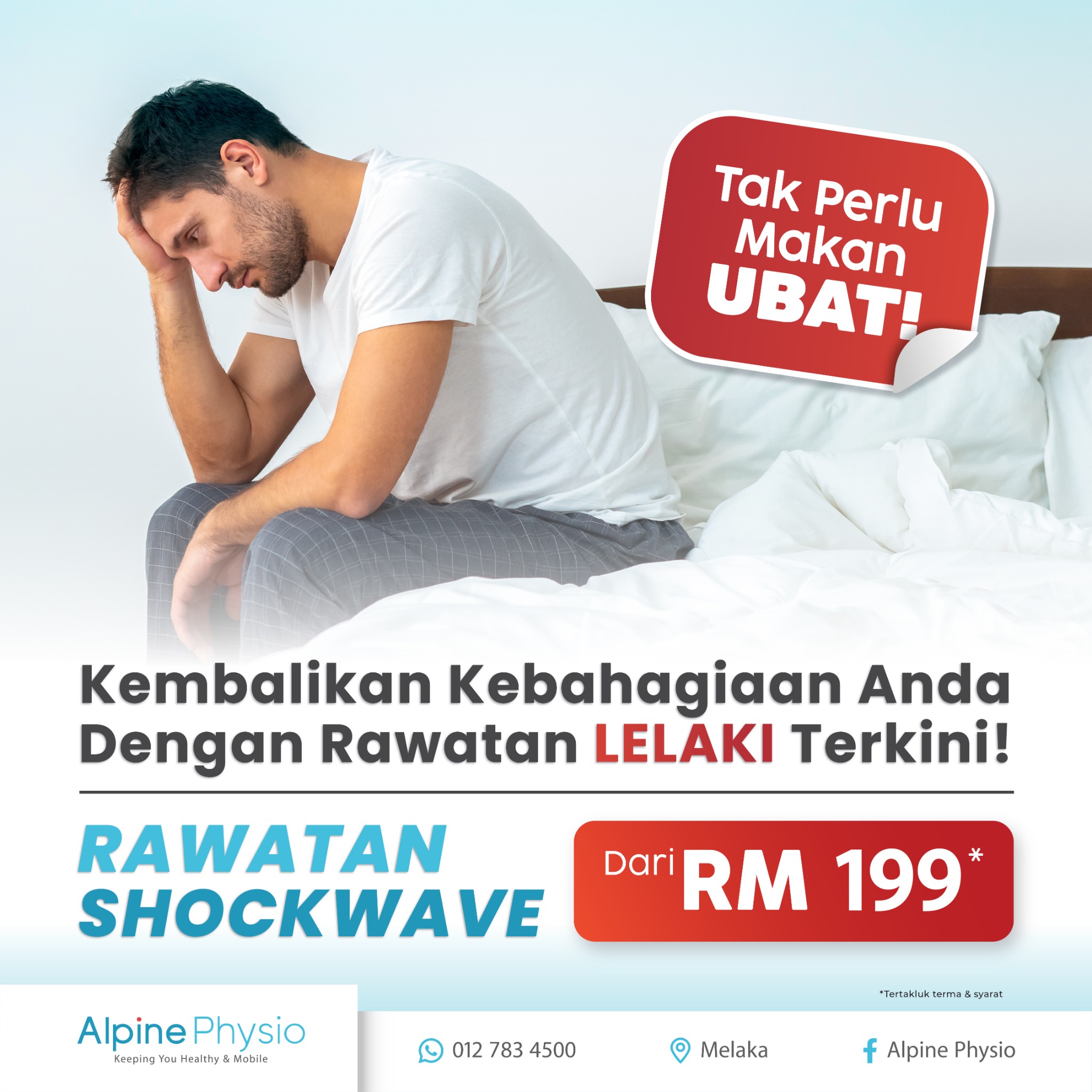 Alpine Clinic Facebook ad: Kembalikan Kekuatan Anda!