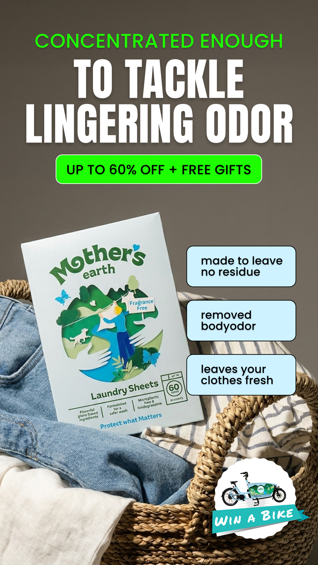 Mothers Earth Facebook ad