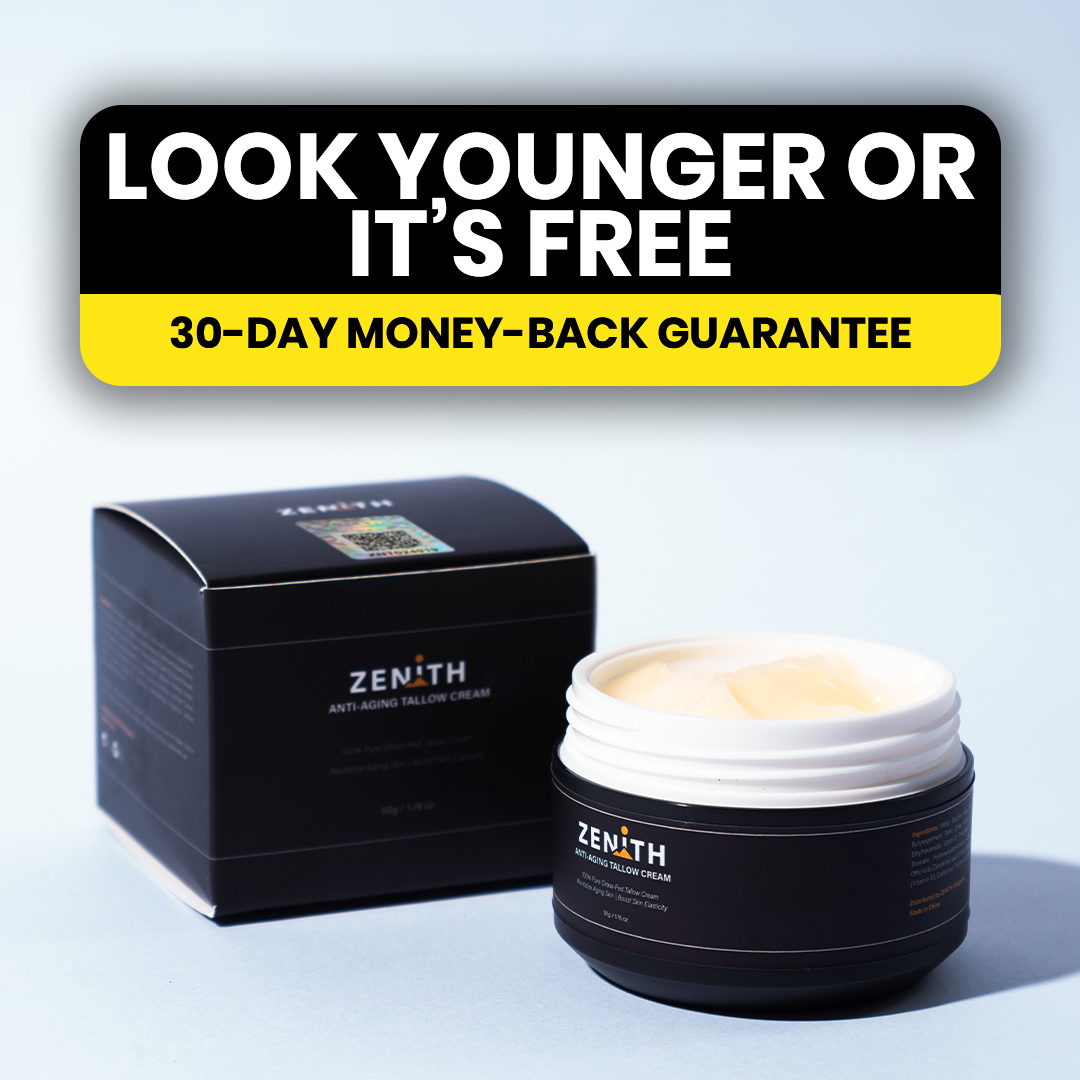Zenith PH - Anti-Aging Tallow Cream Facebook ad: Toxic-Free Skincare For Men