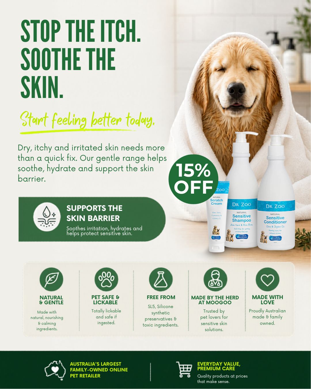 Budget Pet Products Facebook ad