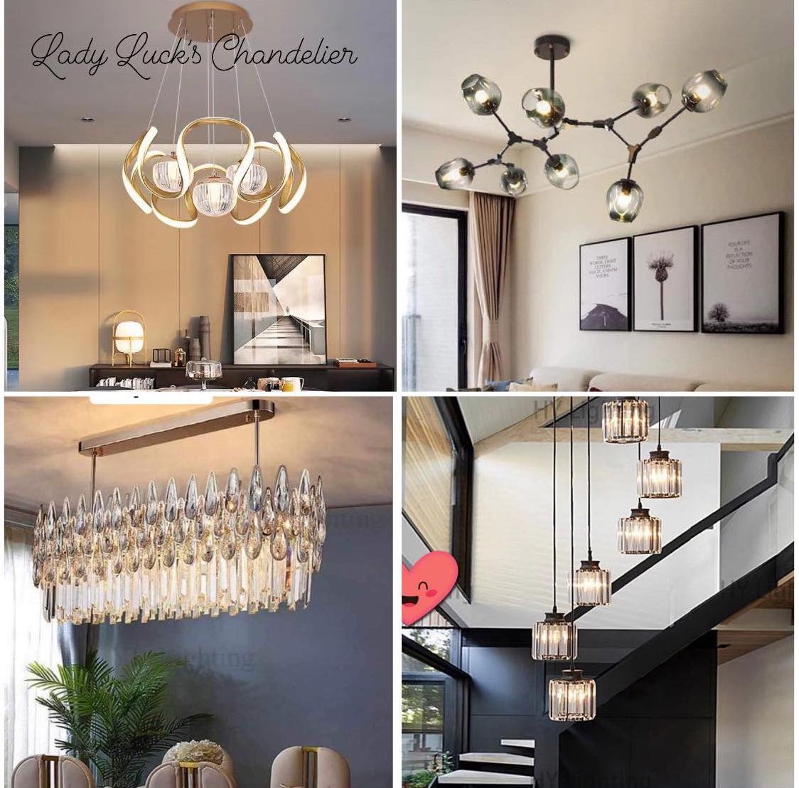 Lady Luck's Chandelier Facebook ad: Lady Luck's Chandelier