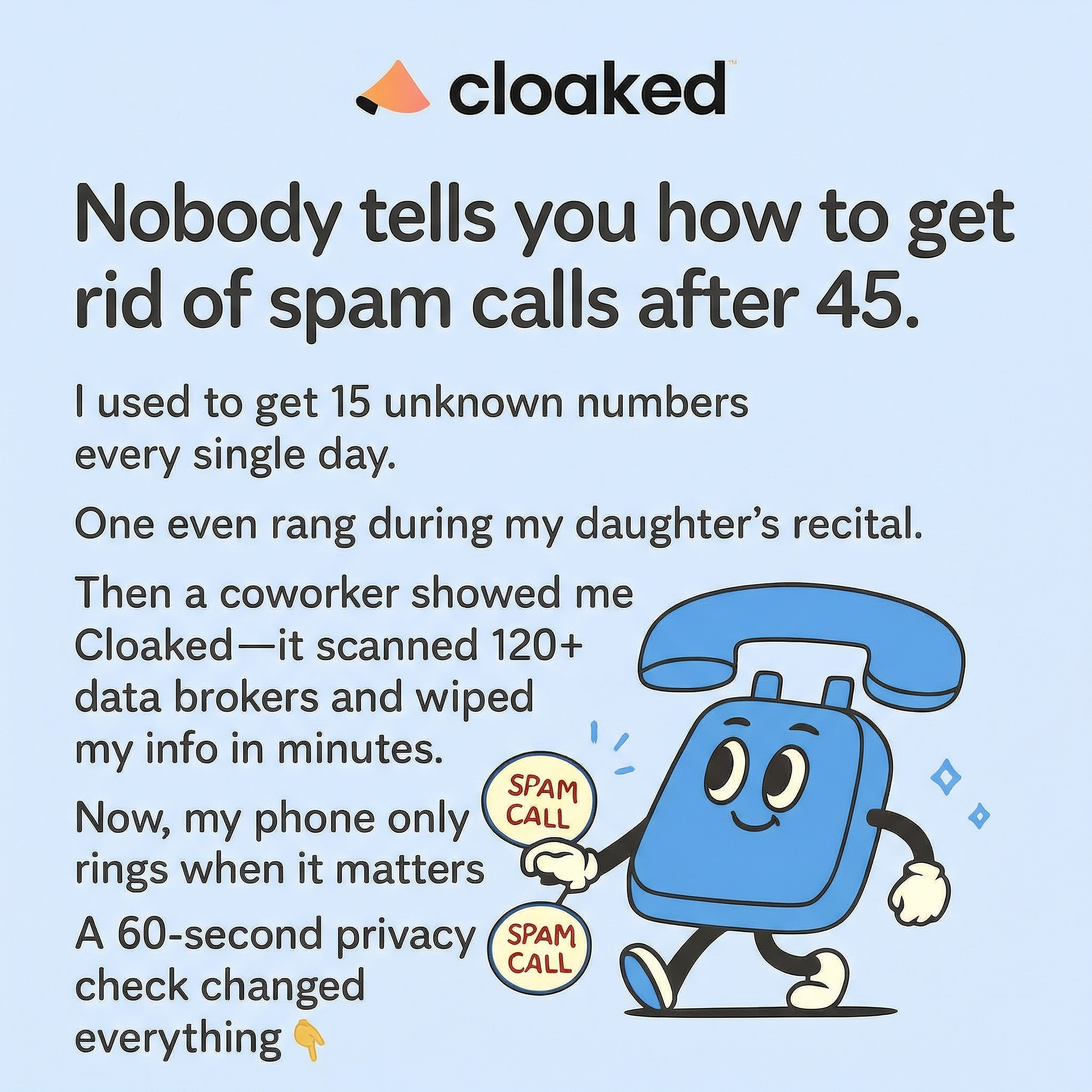 Cloaked Inc. Facebook ad