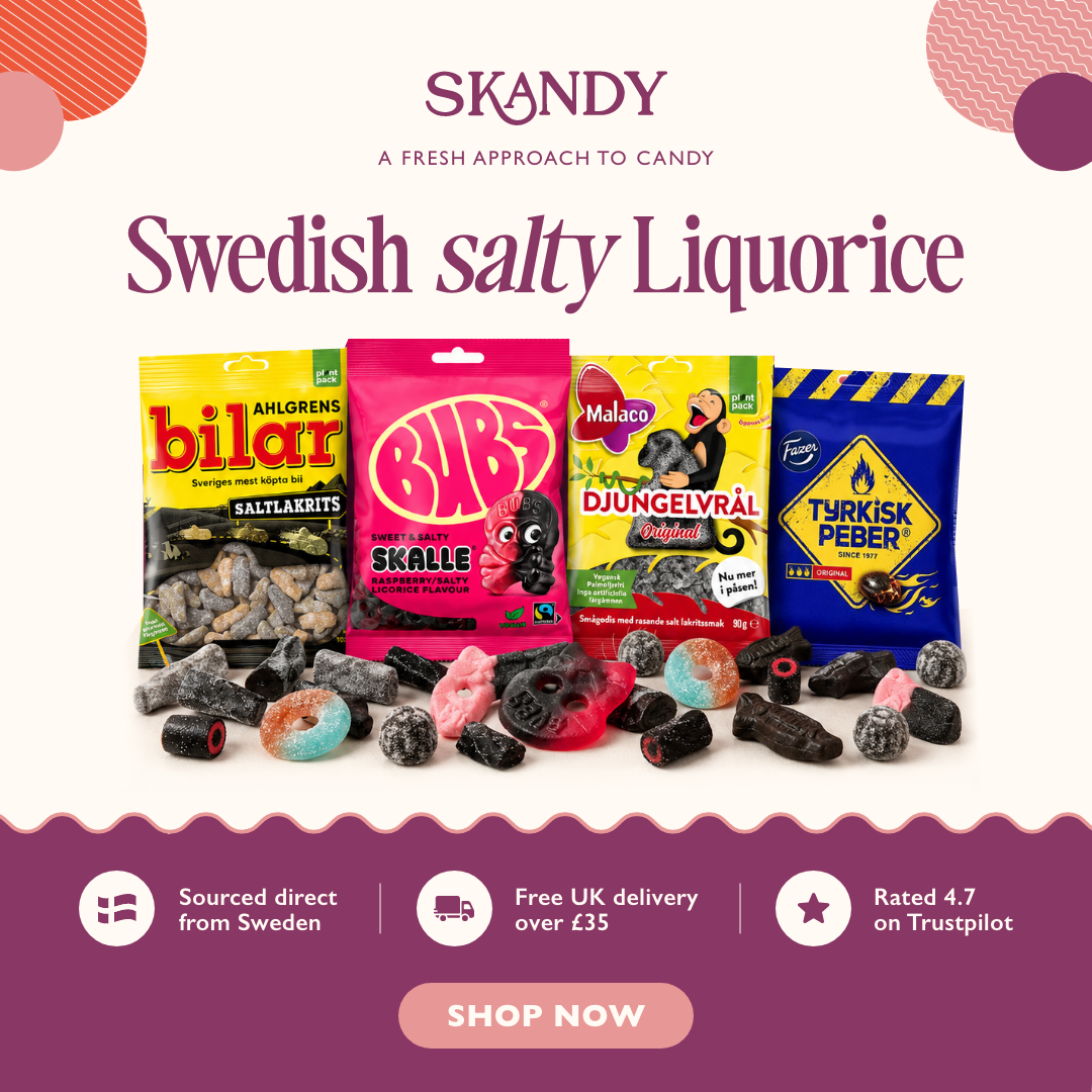 Skandy.uk Facebook ad: Liquorice