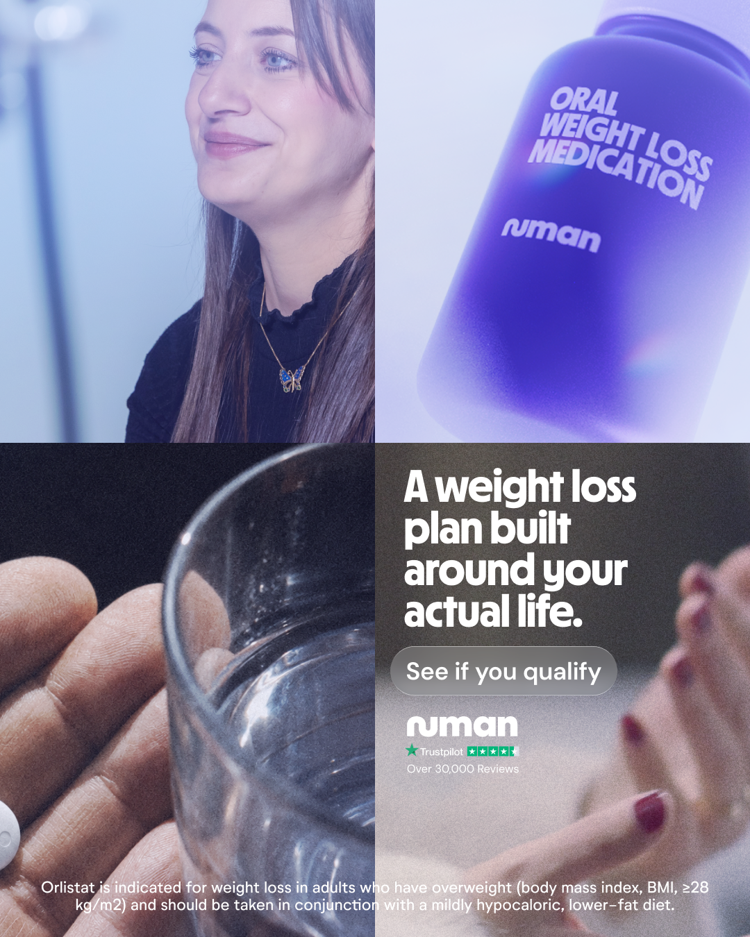 Numan - Digital healthcare Facebook ad: See if you qualify.
