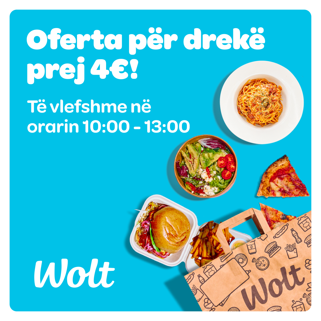 Wolt Kosovo  Facebook ad